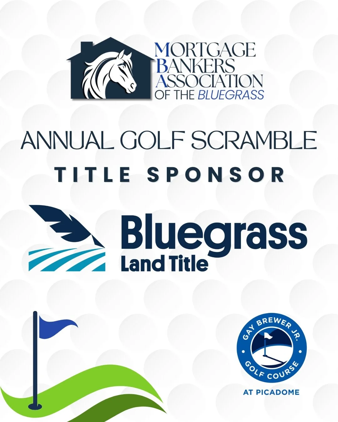 For several years running, @bluegrasslandtitle has proudly served as the title sponsor of our Annual Golf Scramble. But their commitment to our association goes far beyond any single event. They&rsquo;ve been part of the MBAB family for a long, long 