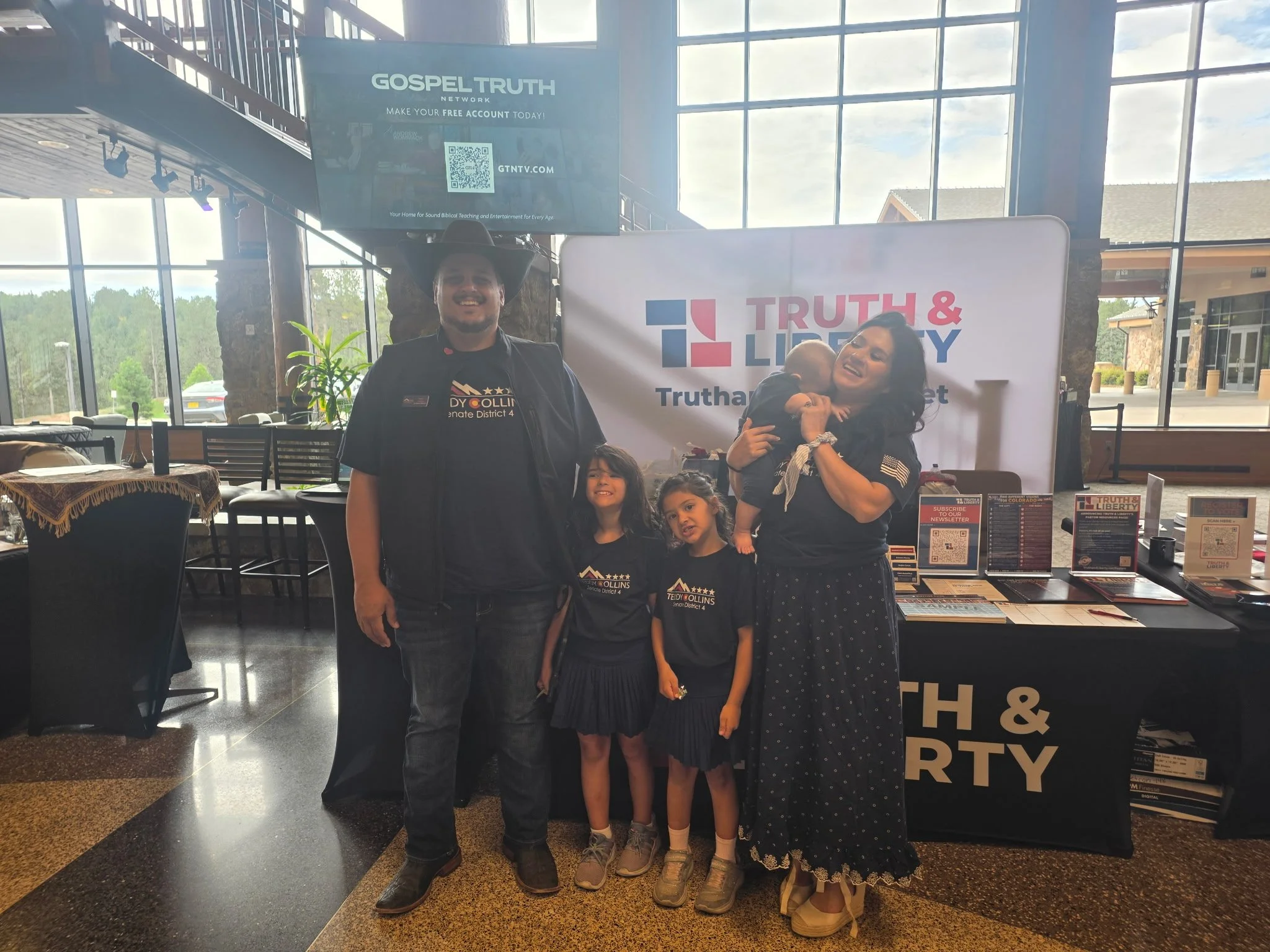 Teddy Collins for Colorado Senate District 4 family