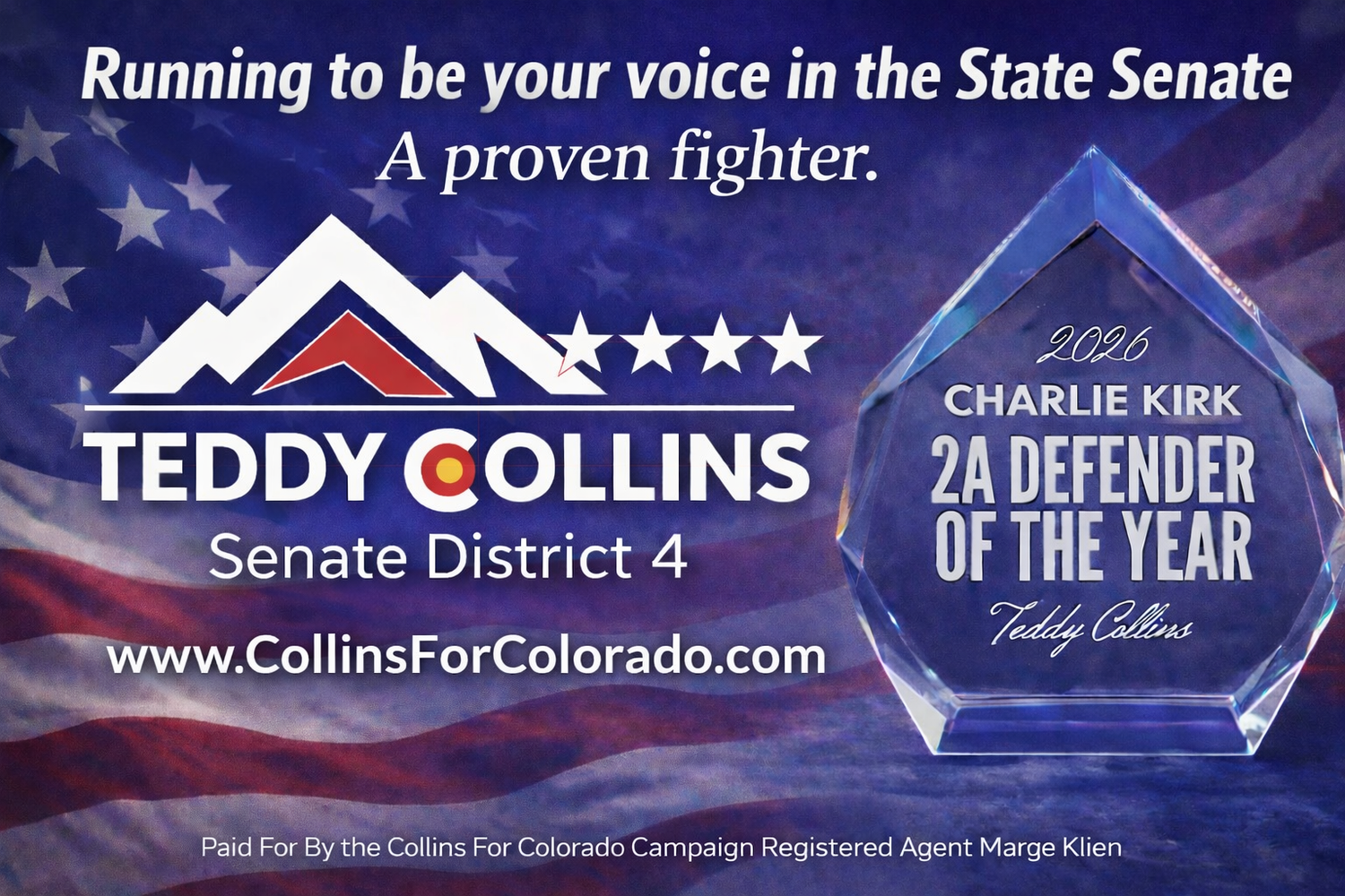 Teddy Collins for SD4