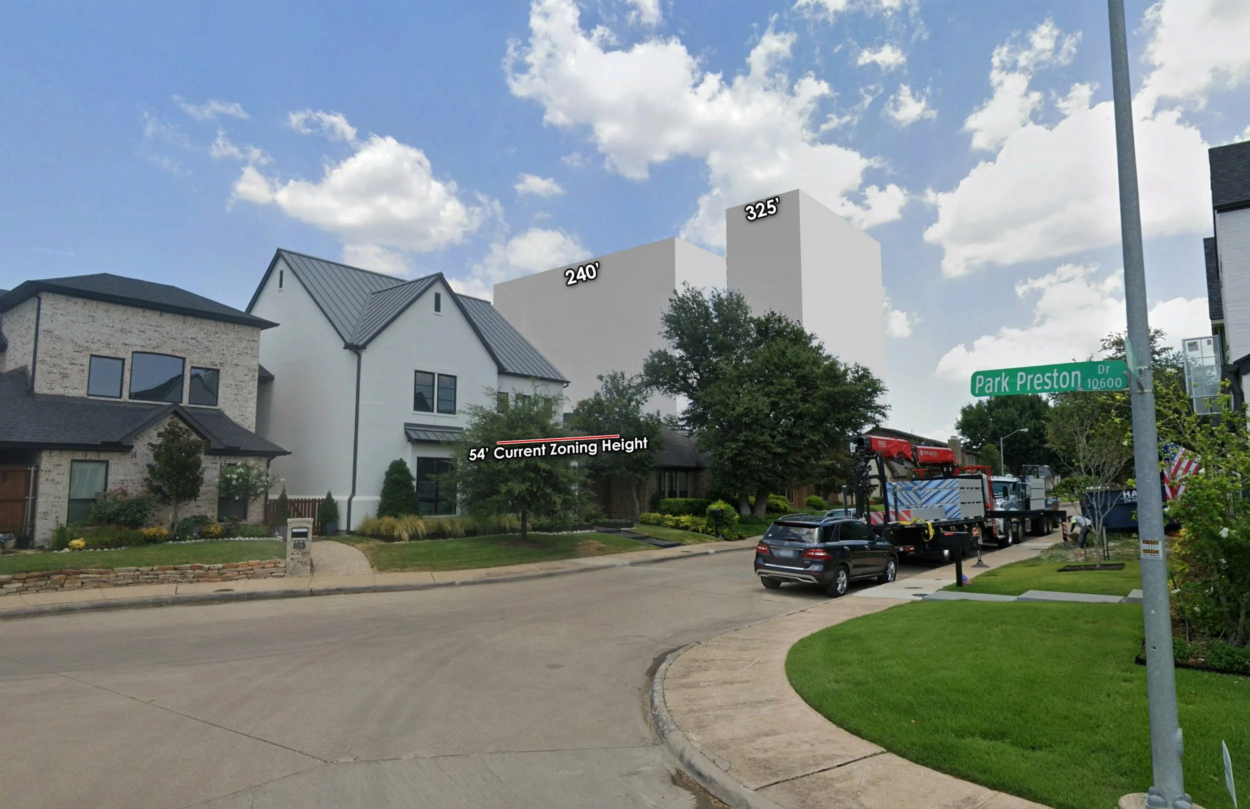 Park Preston Dr & Orchid Ln View