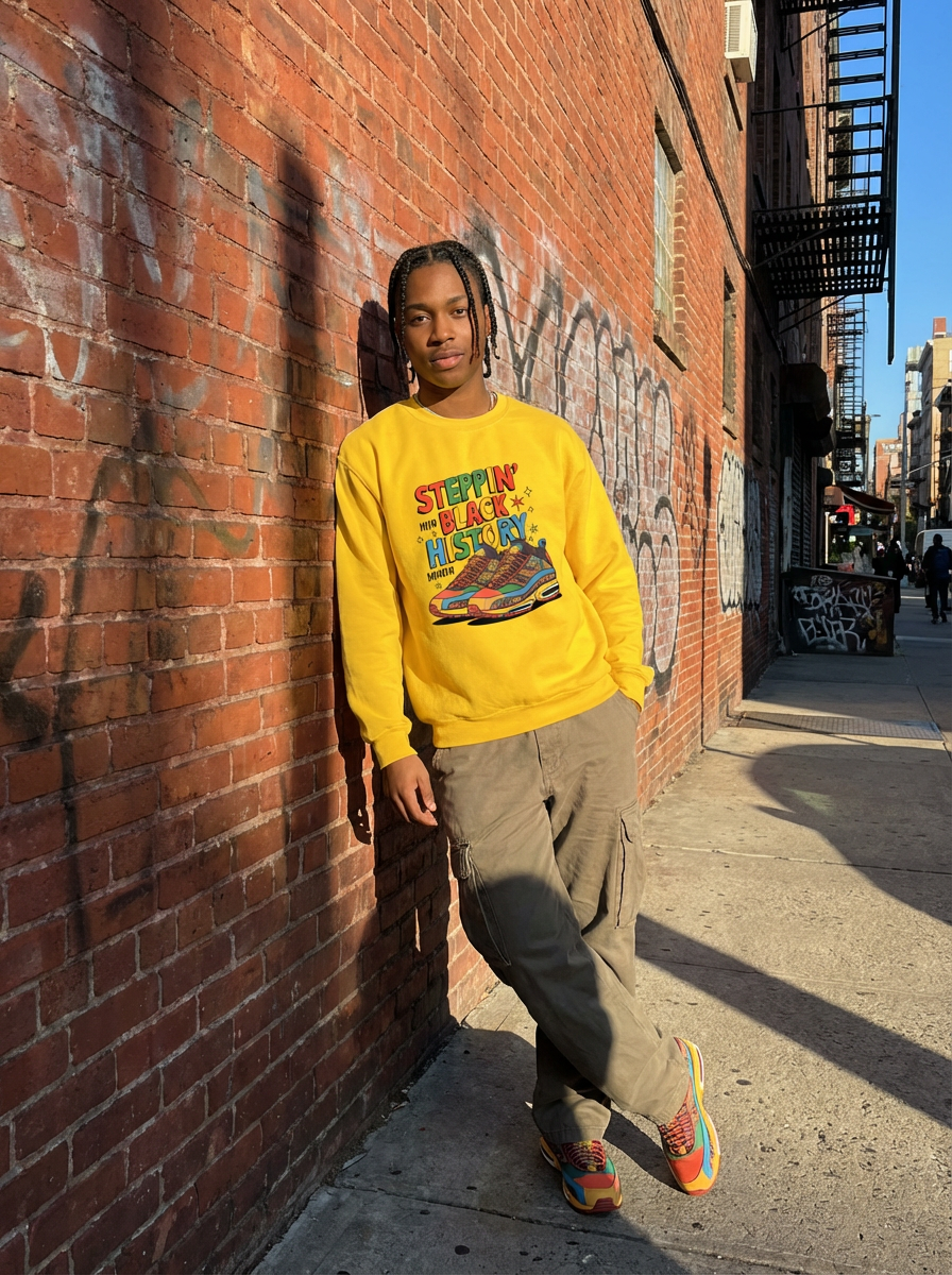 STEPPIN INTO BLACK HISTORY...