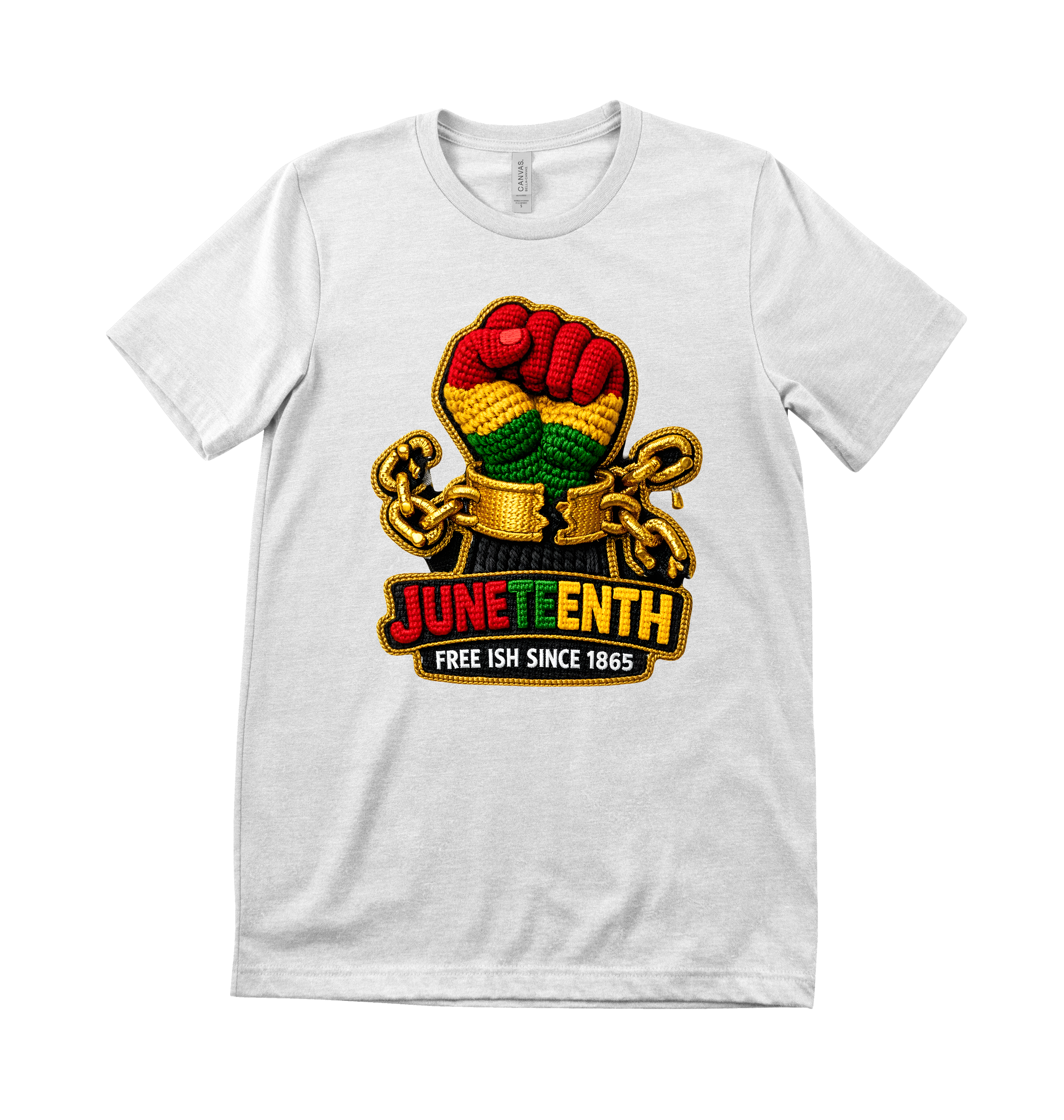 JUNETEENTH FREE ISH WHITE TEE.png