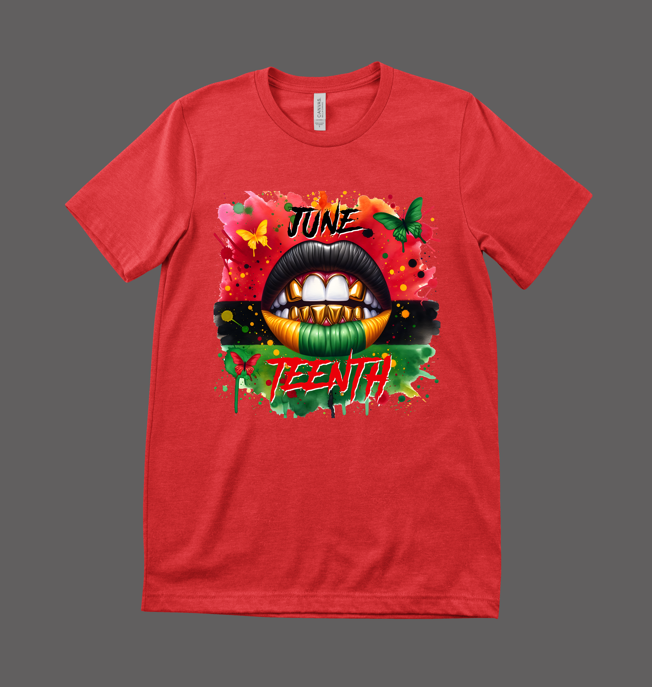 june-teenth LIPS RED TEE.png