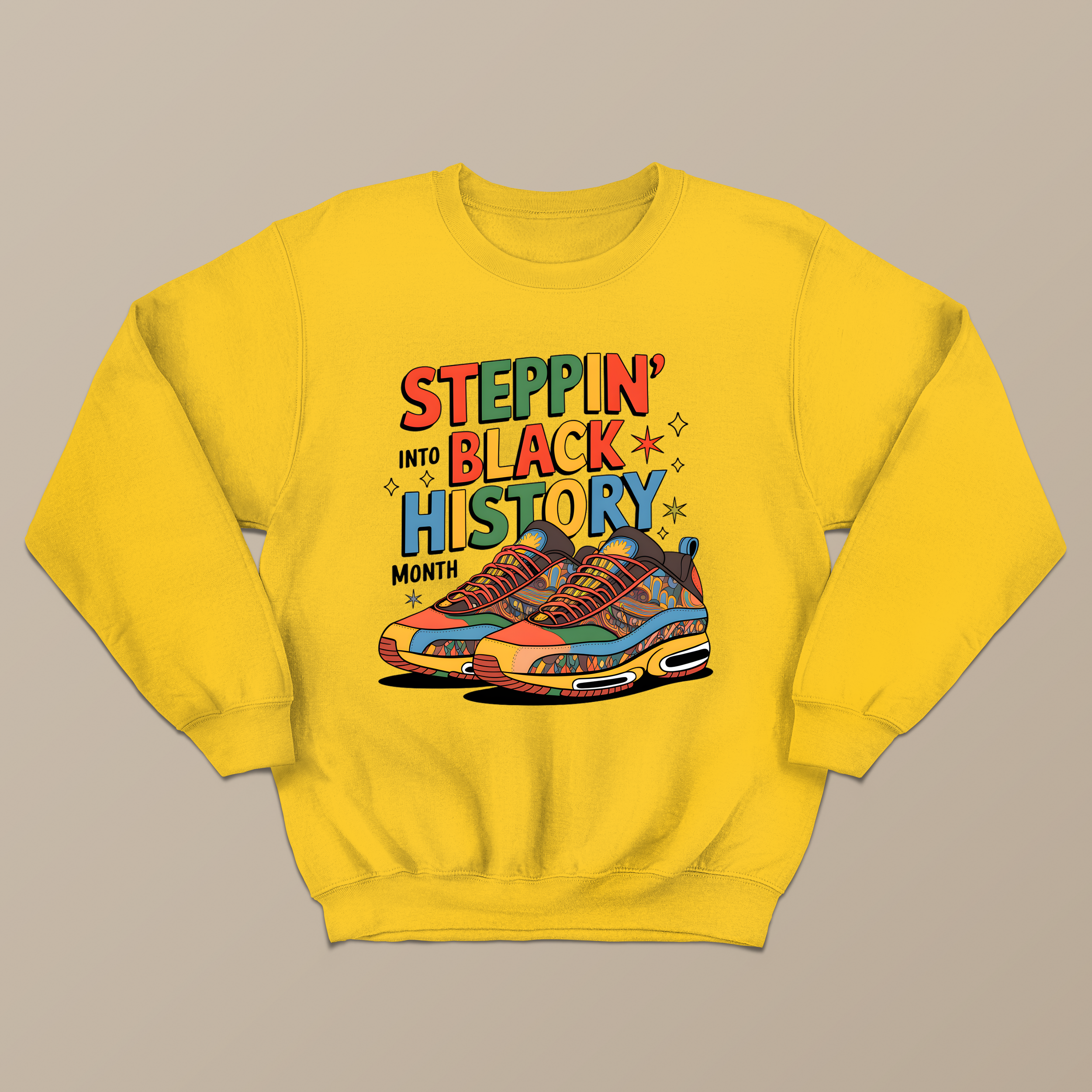 STEPPIN INTO BLACK HISTORY...