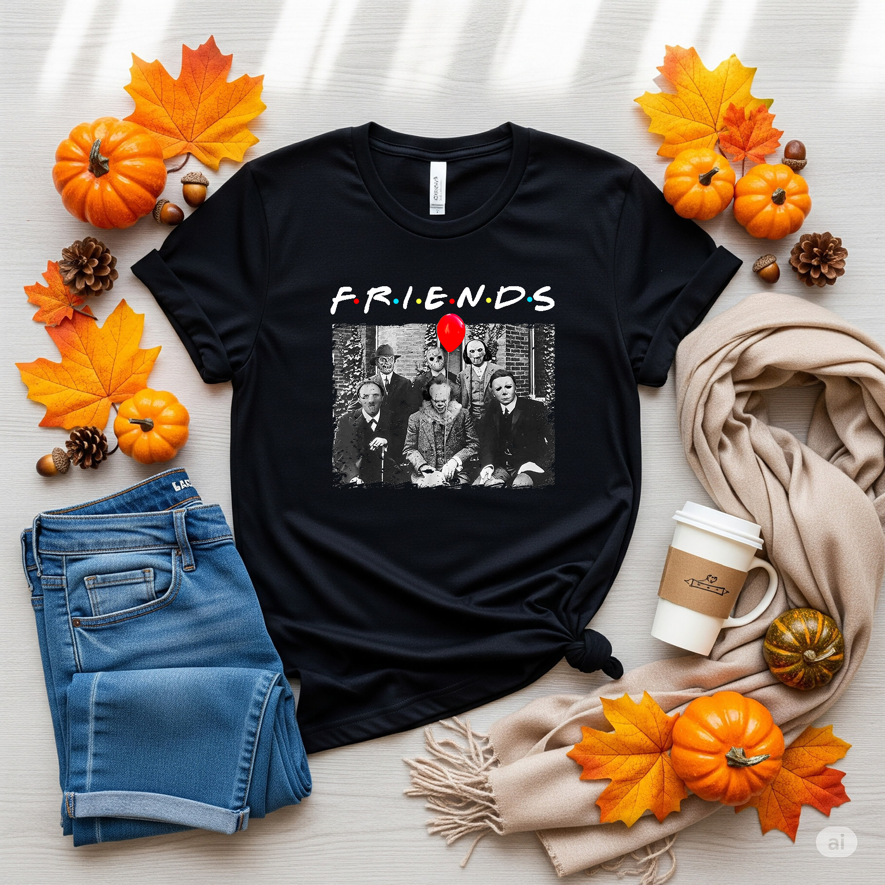 'Friends' Horror T-shirt