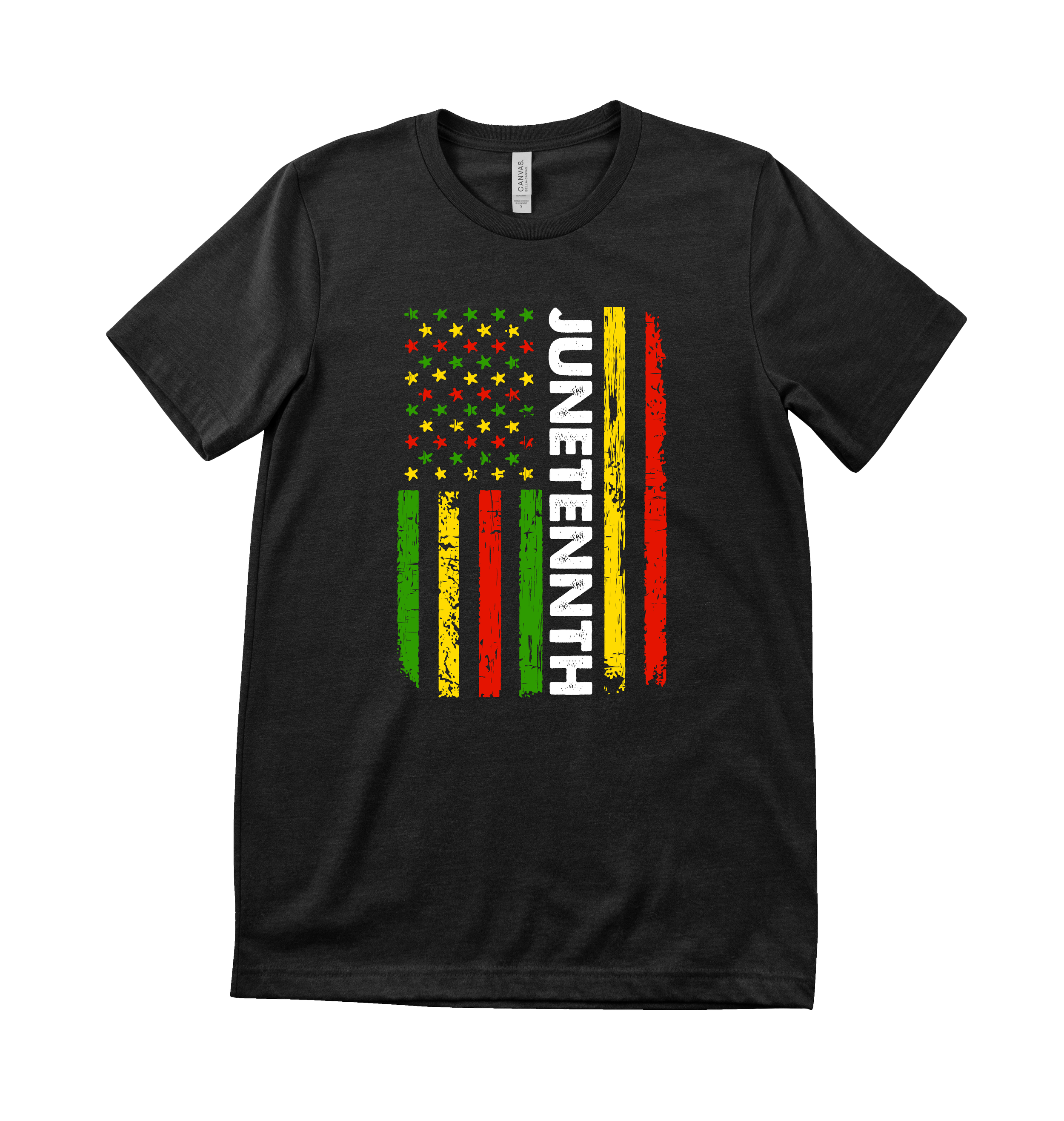 JUNETEENTH FLAG BLACK  TEE.png