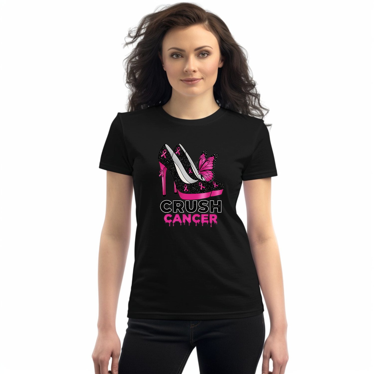 Crush Cancer Awareness T-Shirt