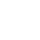 Geometric drawing of an outline square with sections divided by vertical, horizontal, and half circle lines.