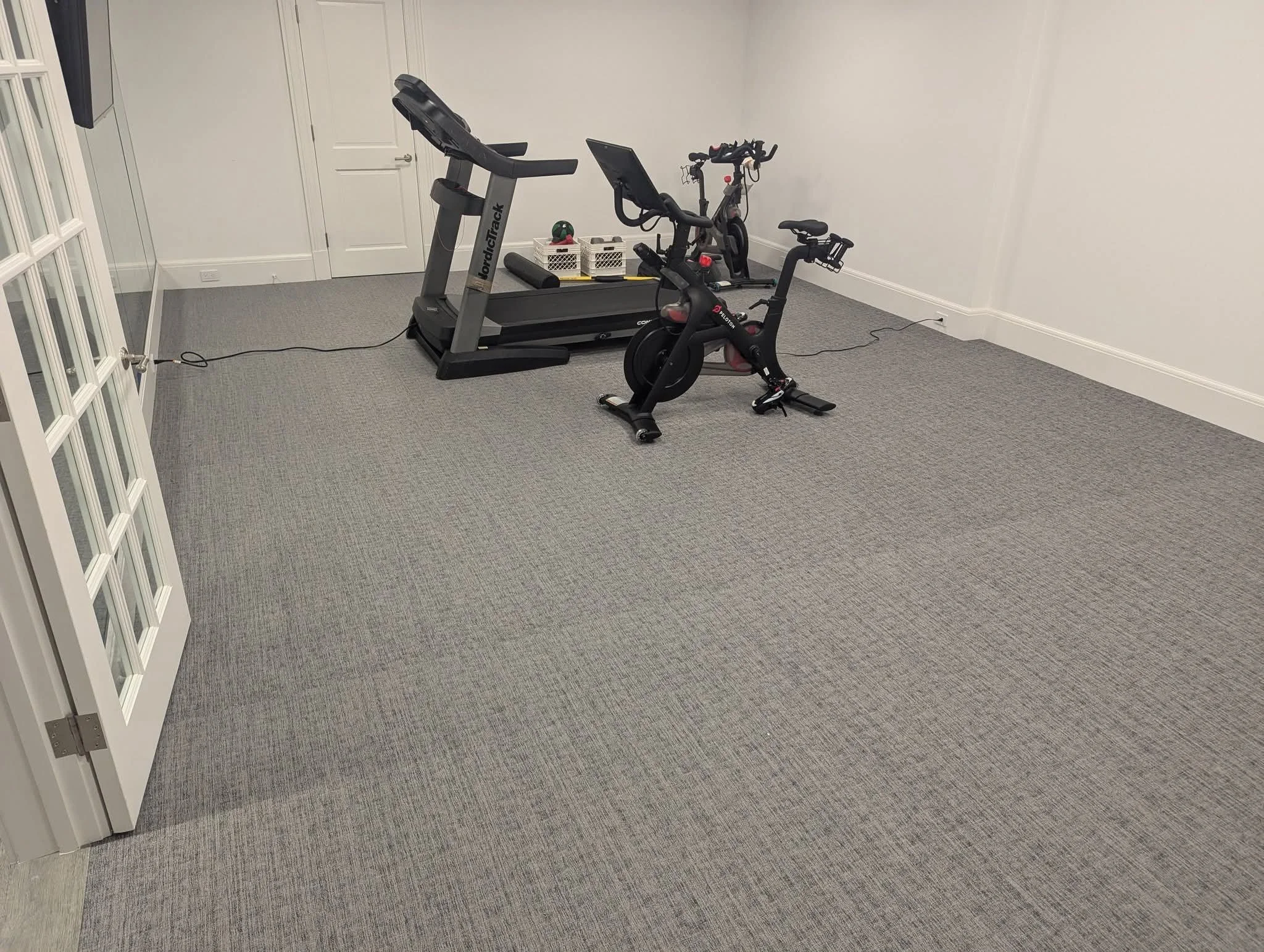 Residential Fitness Flooring Installation