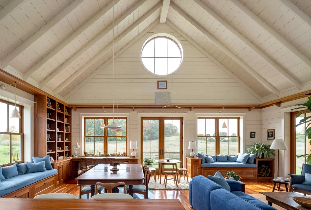 Cherry Continuous Shelving | Interior Trim | Millwork 