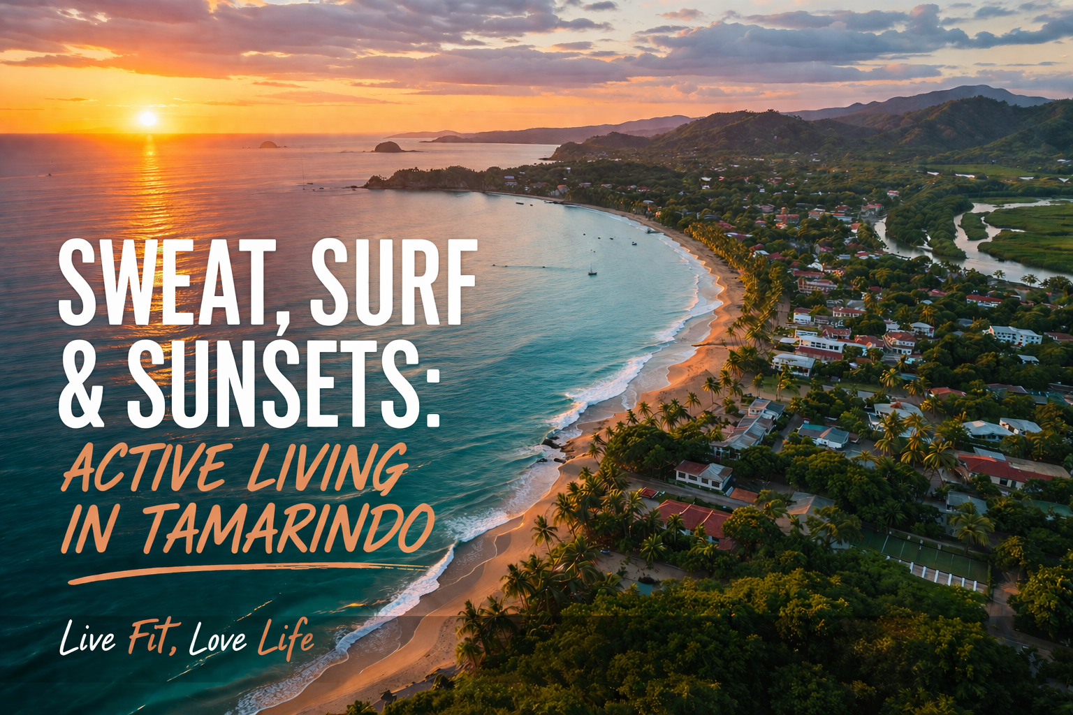 Sweat, Surf, &amp; Sunsets - Active Living in Tamarindo