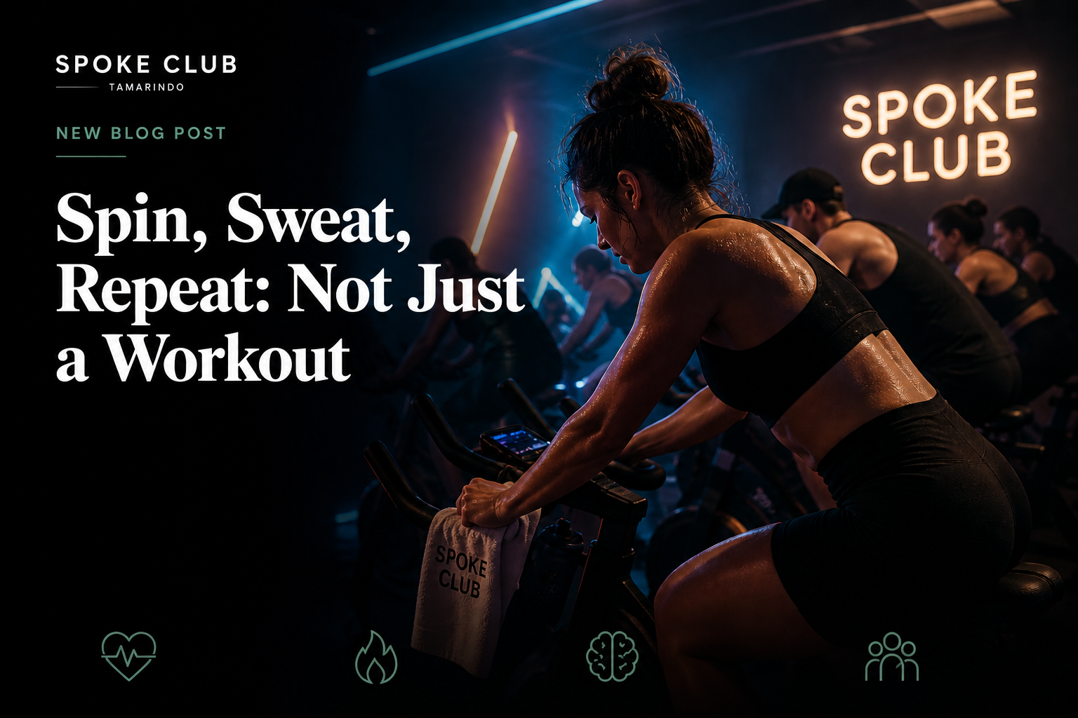 Spin, Sweat, Repeat: Not Just a Workout