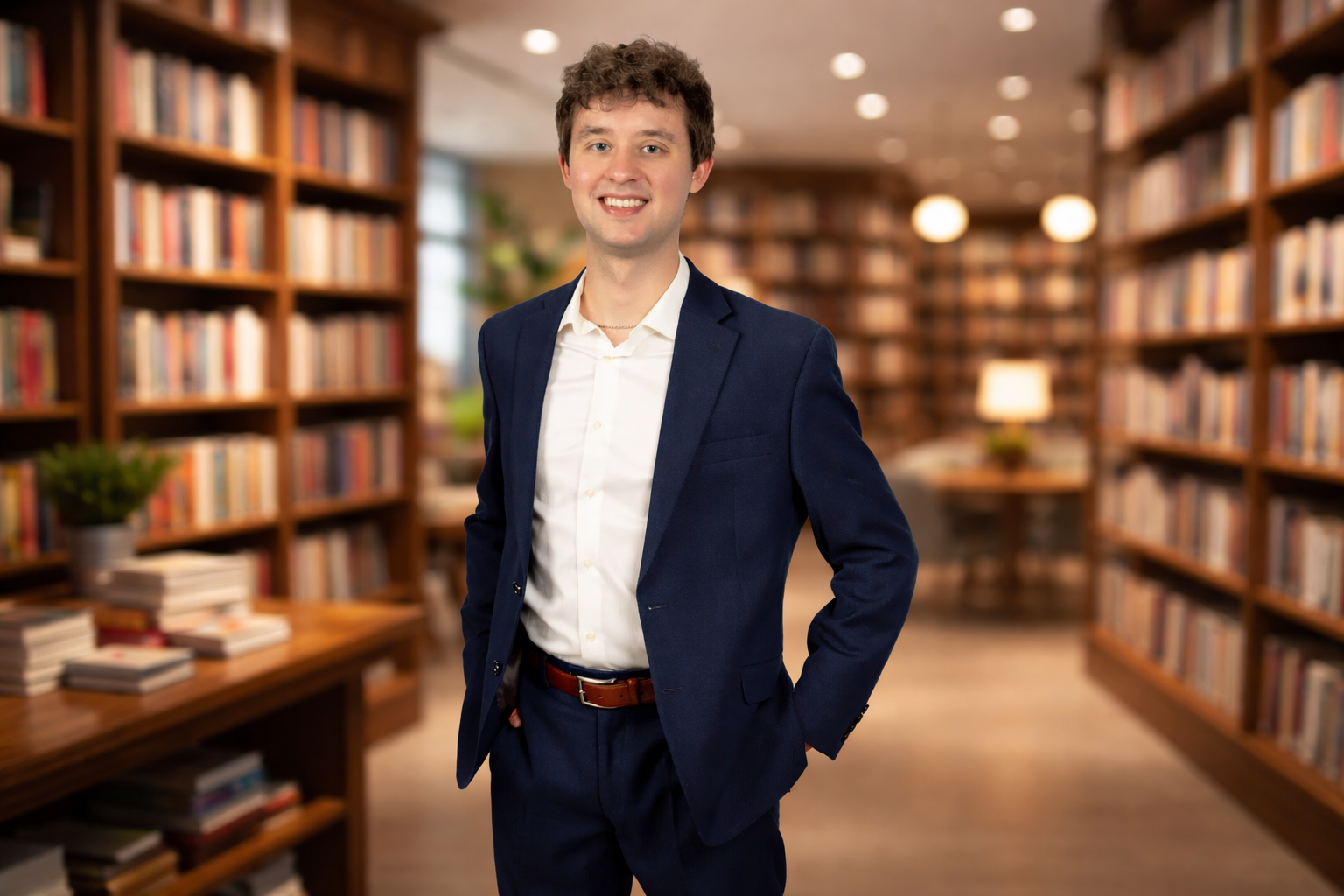 Author Kevin Severin poses for a portrait.