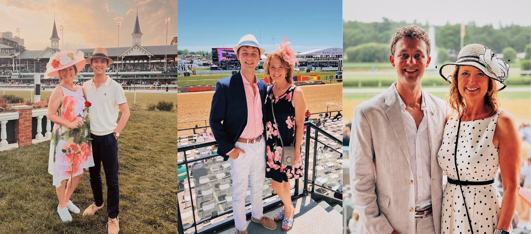 Kevin Severin and Linda Severin attend all three Triple Crown races