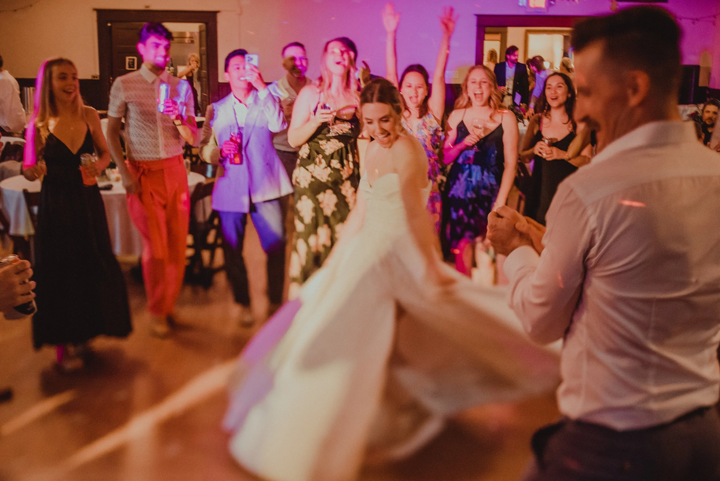 Adrienne and Phil wedding at Portland venue The Village Ballroom