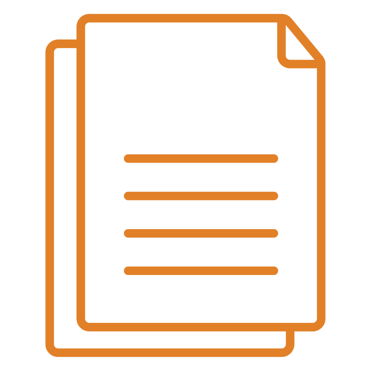 An icon of 2 pieces of paper labeled "Last Will and Testament"