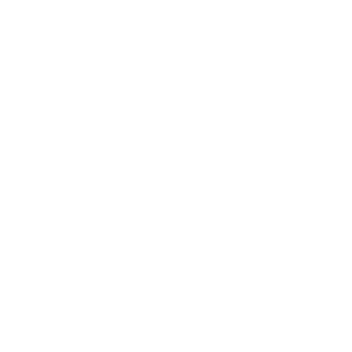 Silhouettes of three pine trees on a black background