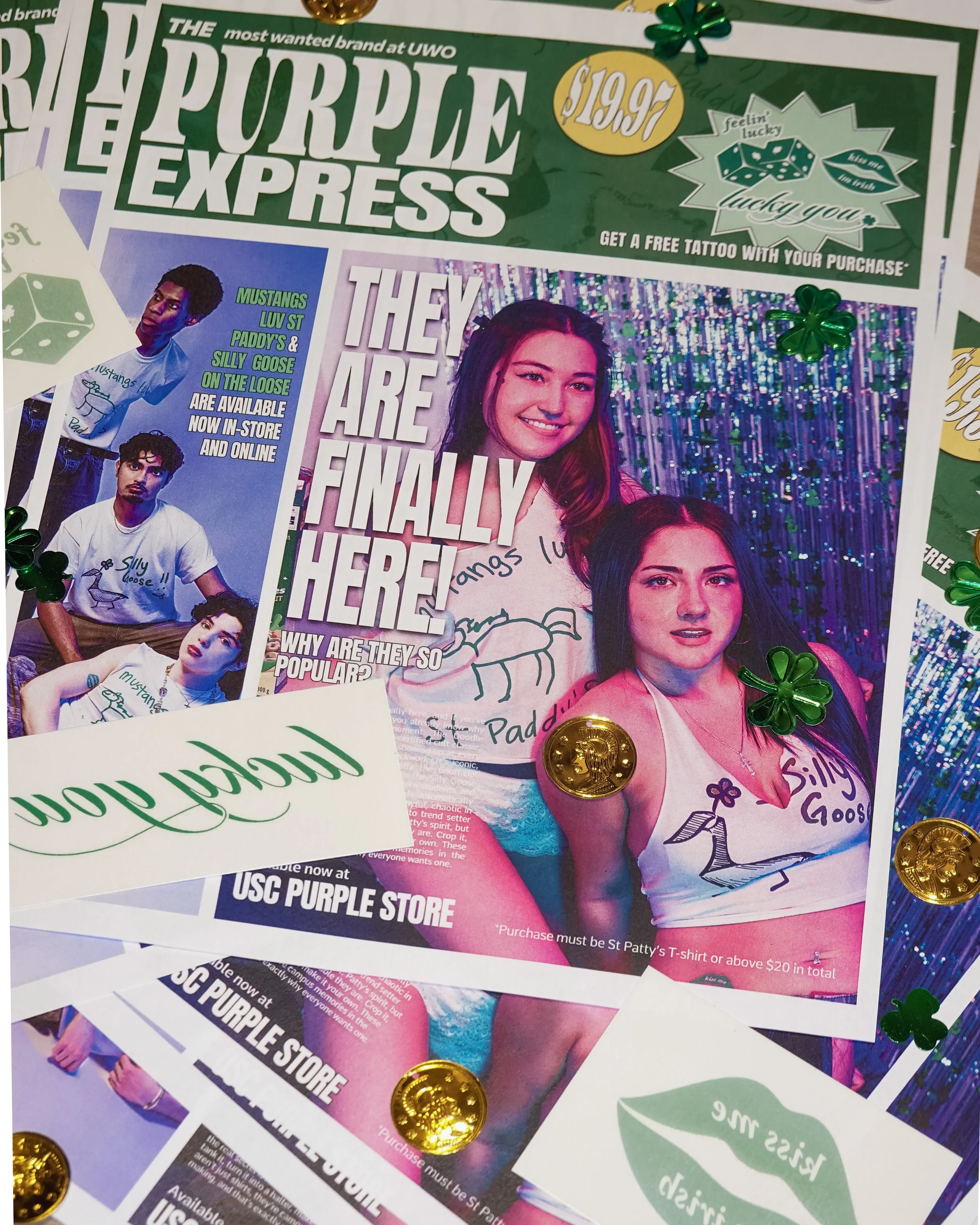 Sorry for Patty's Rocking: St. Patrick’s Merch Roll-out Campaign