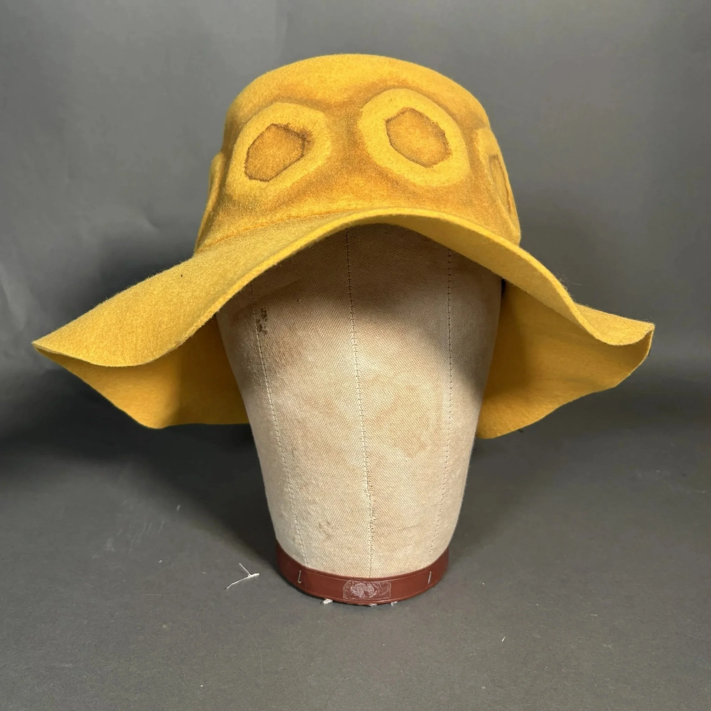 "The Hive Mind" Felt Hat: Front