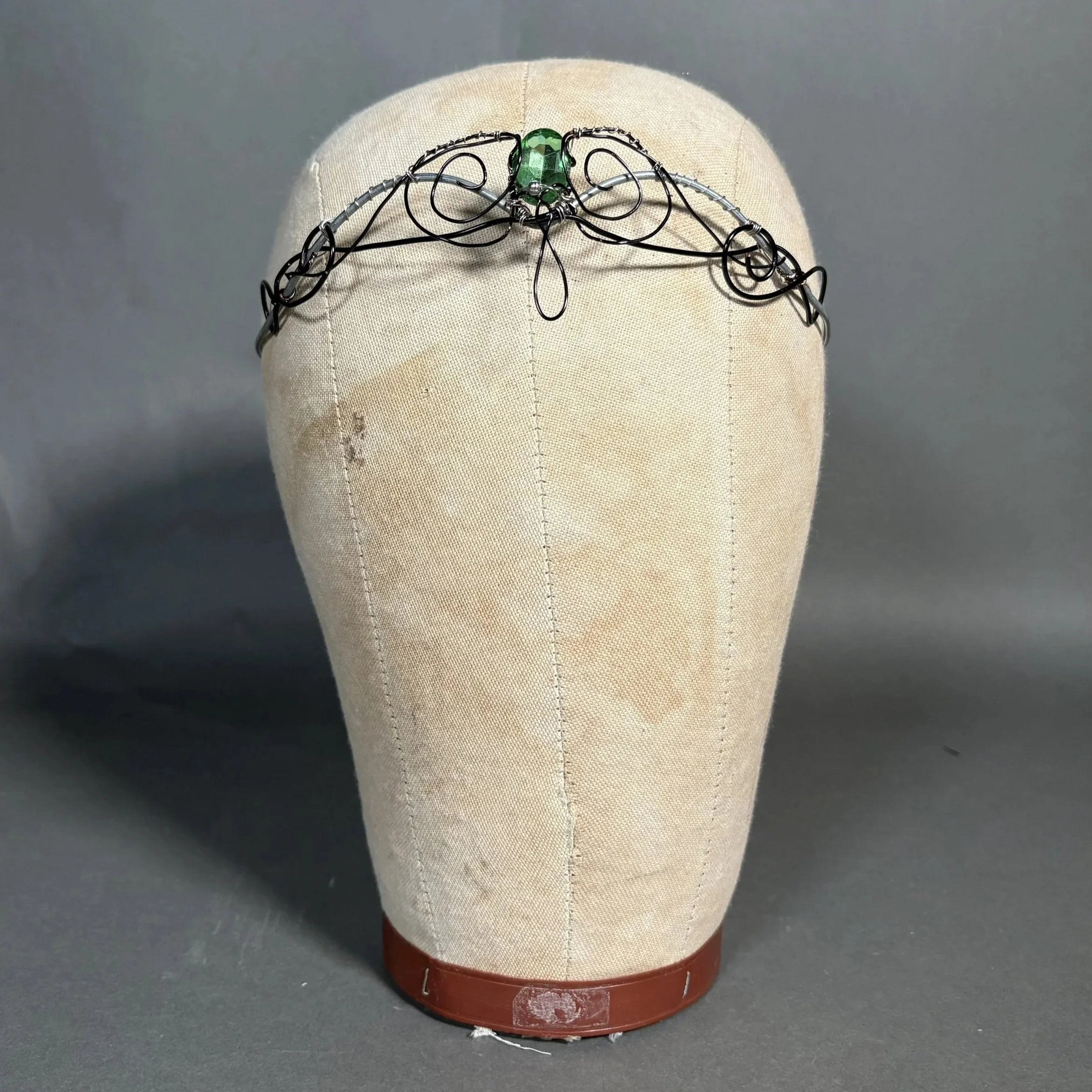 Wire Headpiece based on Aubrey Bouck's Fairy Elven Headdress: Front