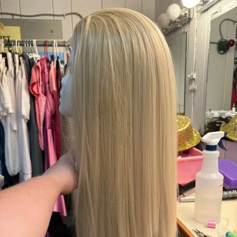 
Legally Blonde: Elle Wig Straightened, Ready for Restyling