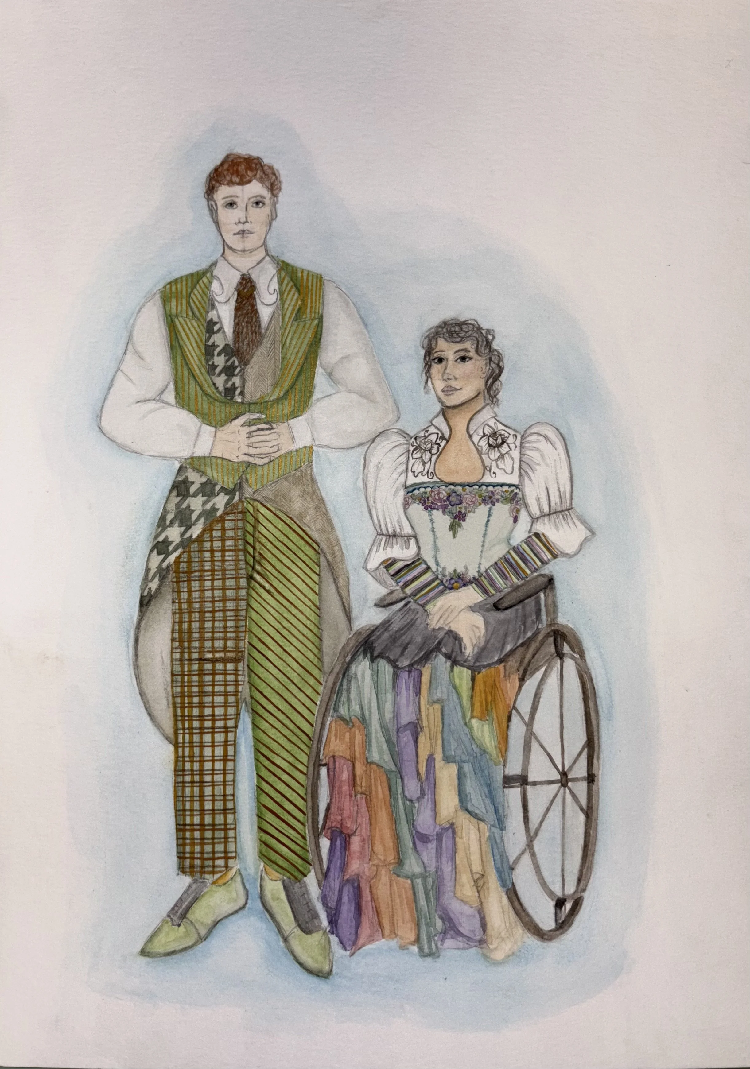 Boq and Nessarose, "Wicked" Redesign Project