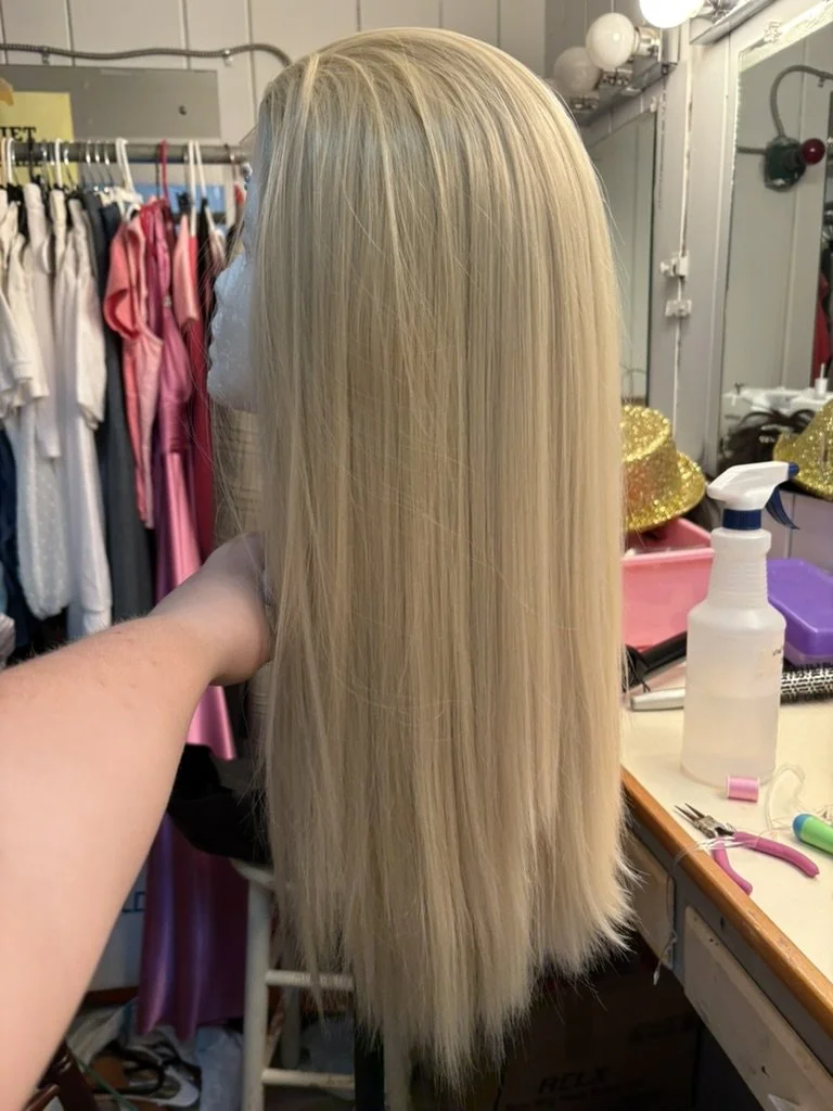 Legally Blonde: Elle Wig Straightened, Ready for Restyling