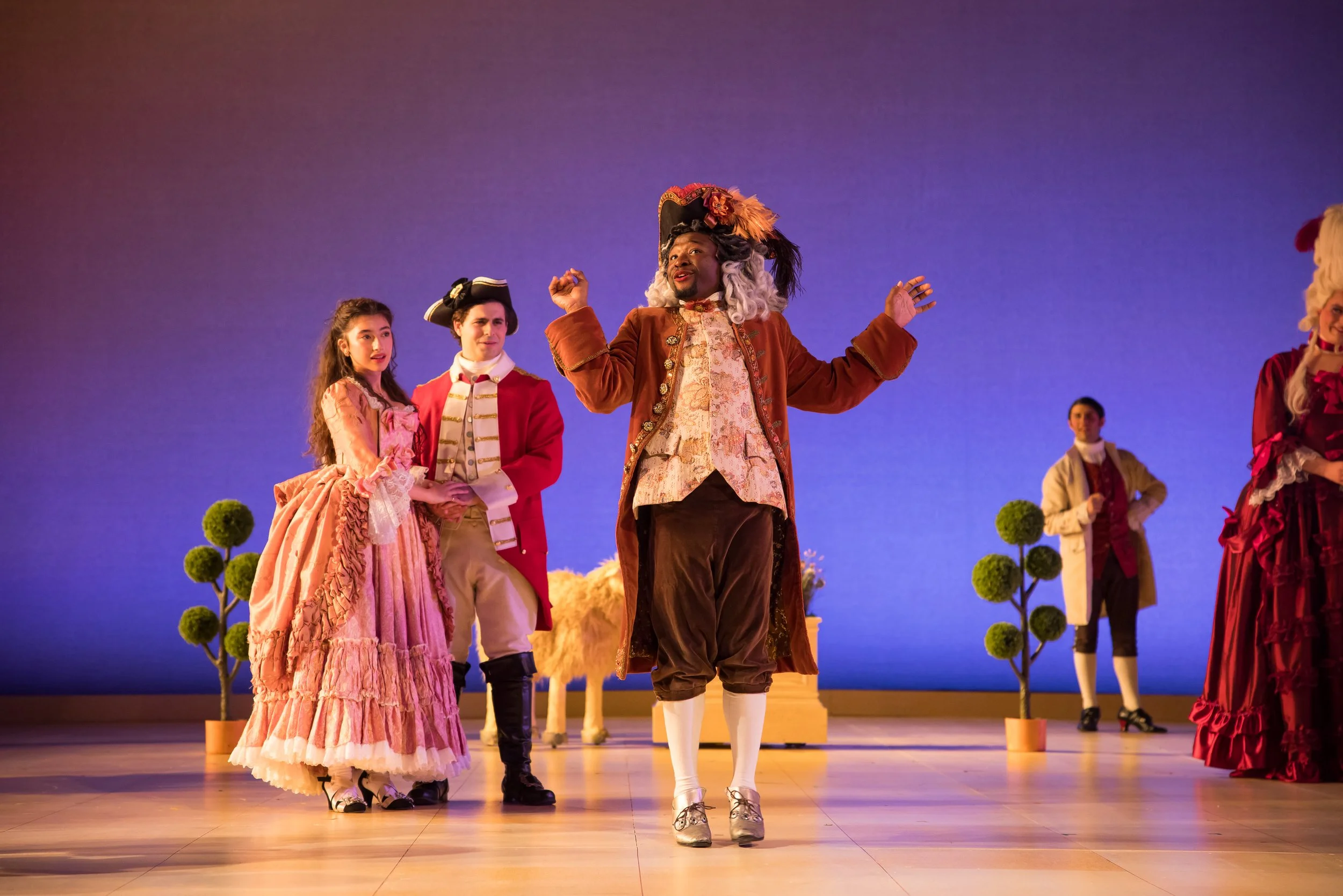 Lydia Languish, Captain Jack Absolute, Sir Anthony Absolute