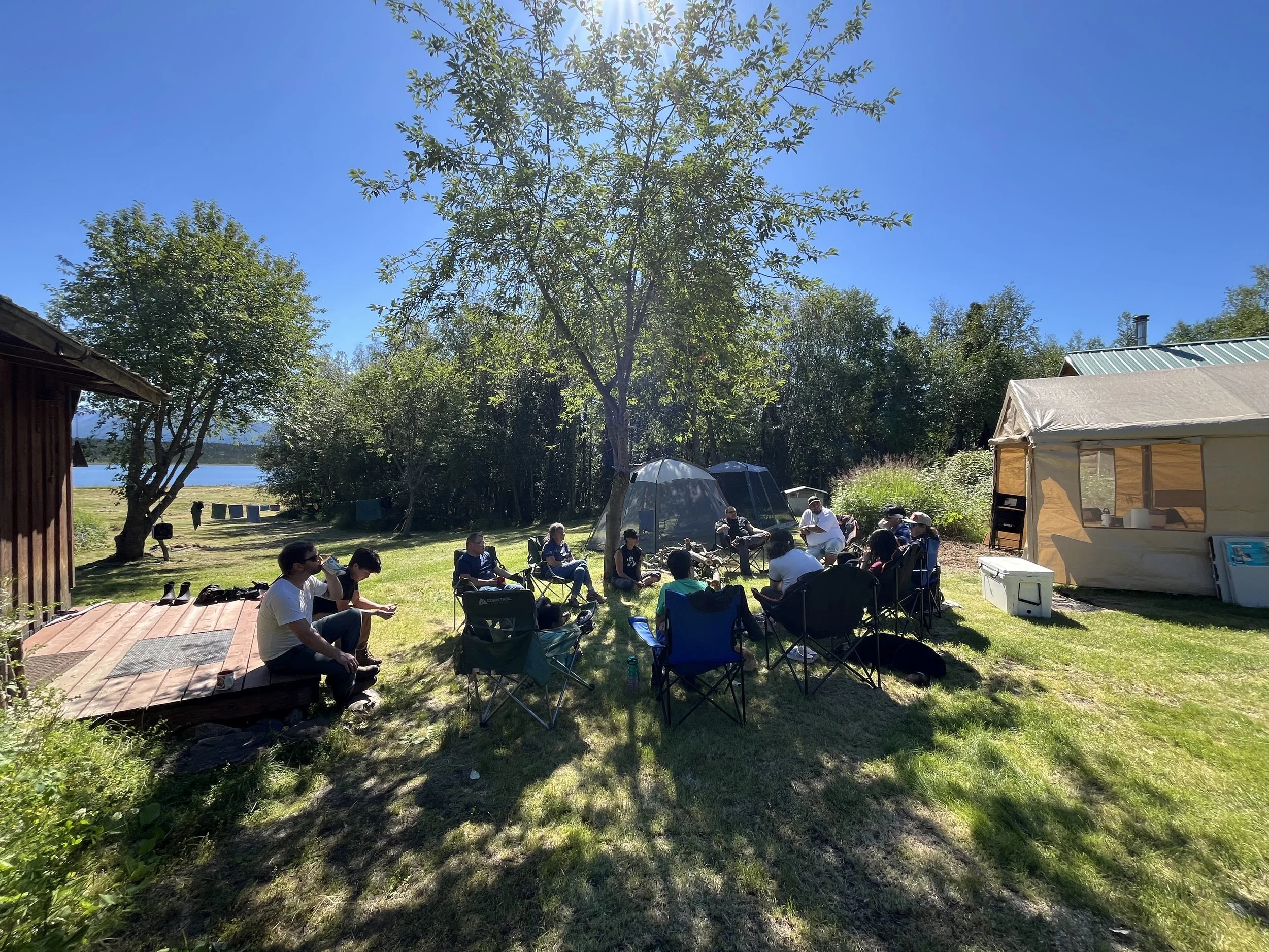 2025 Retreat Hosted at the center in collaboration with the Nondalton Tribal Council and facilitated by the Insight Alliance.