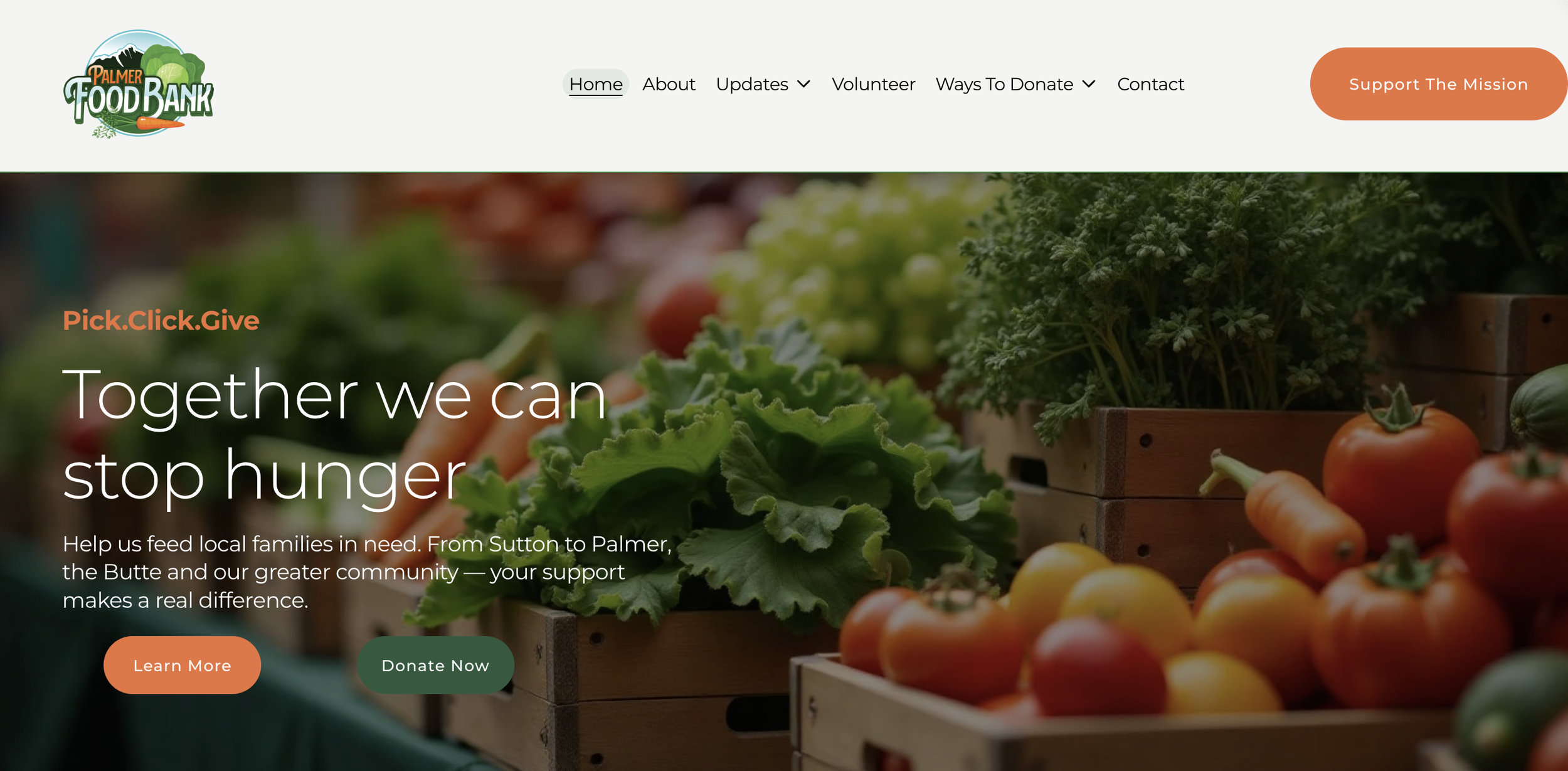 Palmer Food Bank Launches Updated Website