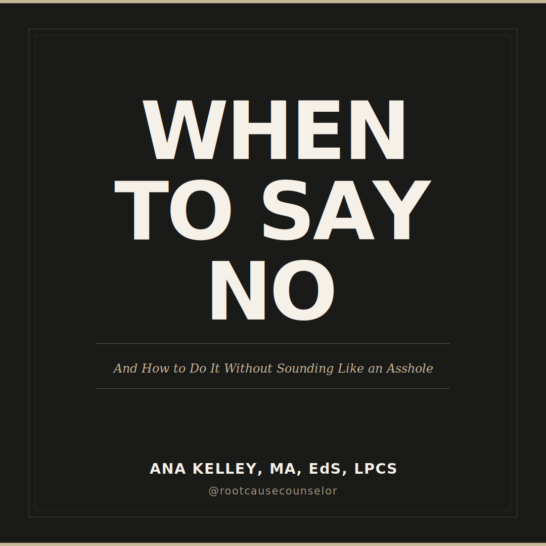 When to Say No (And How to Do It Without Sounding Like an Asshole)