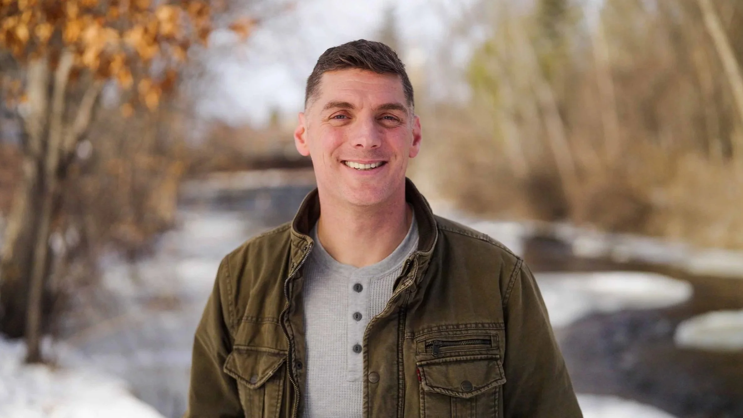 A portrait of Mike Thurow, Independent candidate for Wisconsin's Sixth Congressional District.