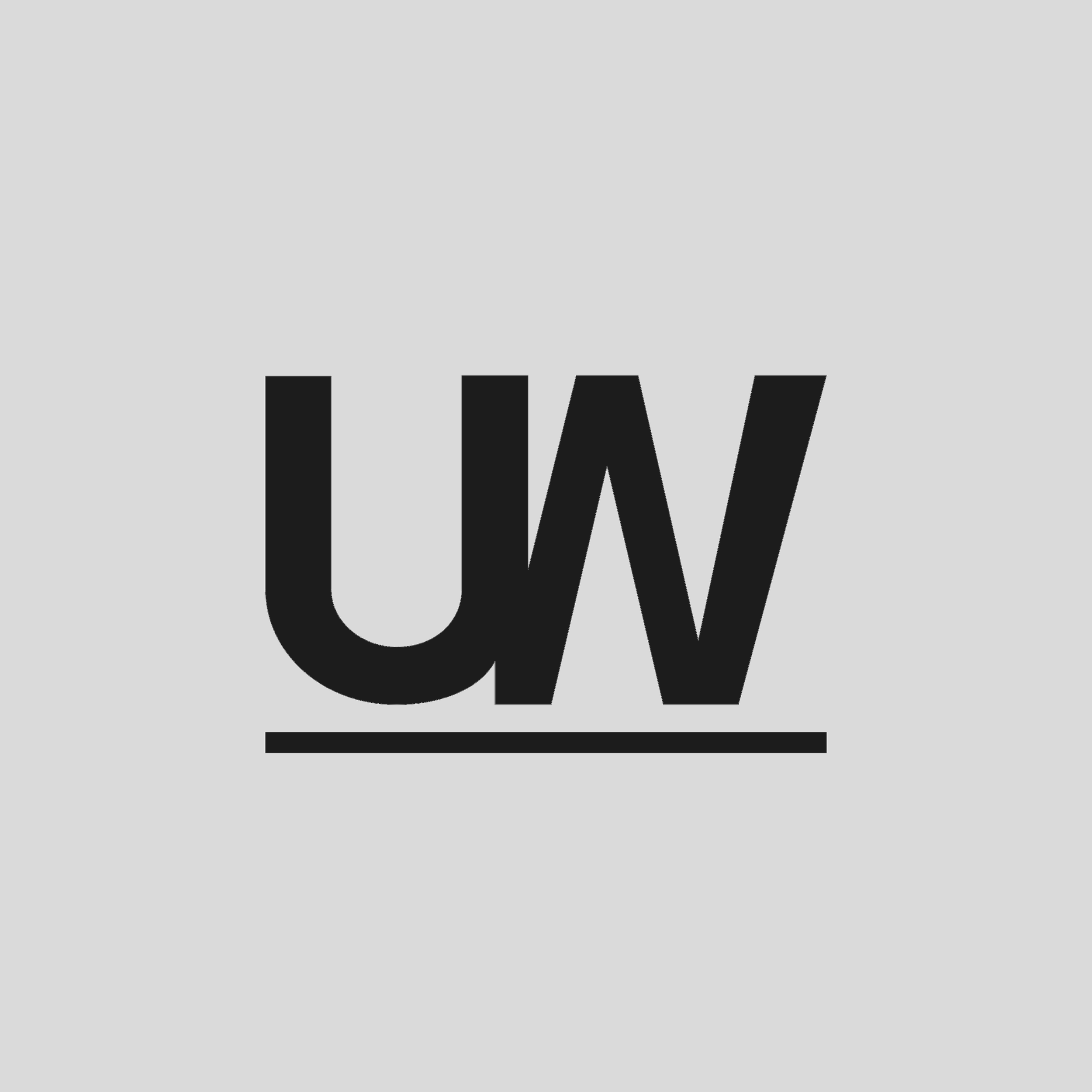 Urban Wing Monogram Logo - Light