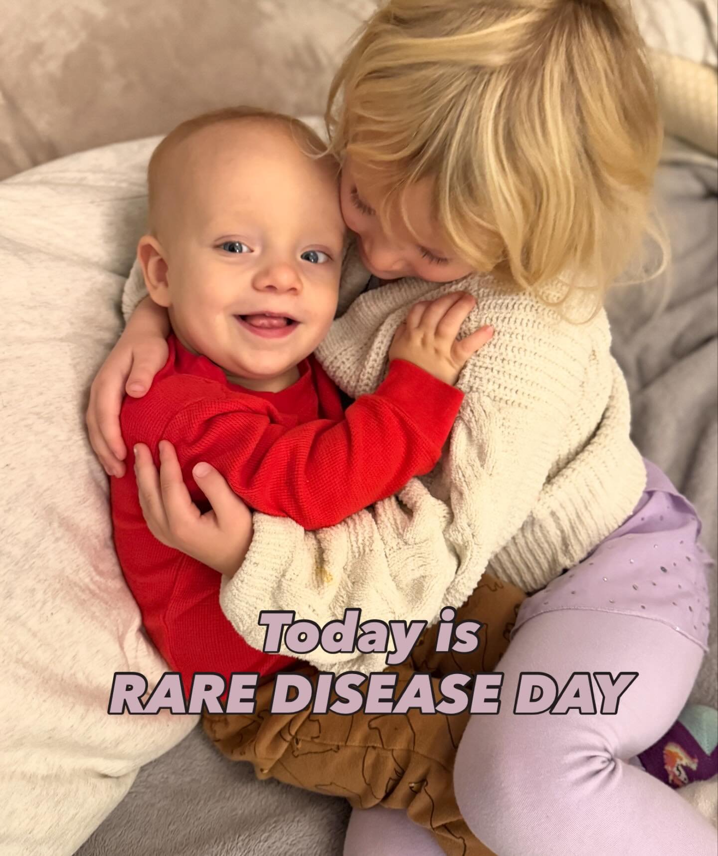 Today is Rare Disease Day 💜

PURA Syndrome may be rare (800 worldwide). But disability is not. Families like ours live in every neighborhood, attend schools, shop in stores, and dream the same big dreams for our children.

What makes the biggest dif