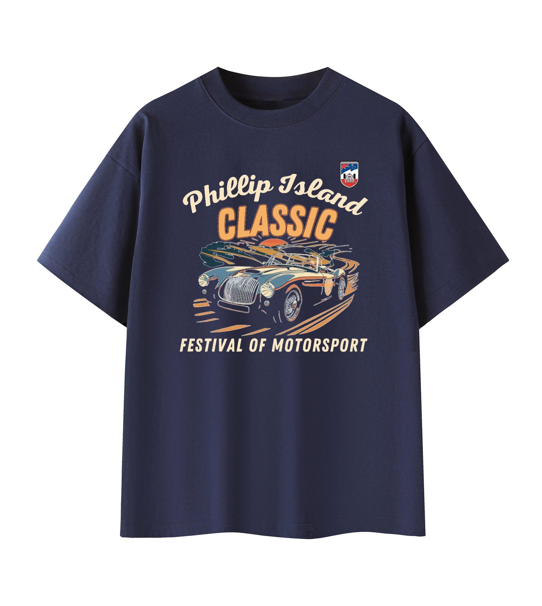 VHRR 2026 PHILLIP ISLAND CLASSIC - 100% Cotton T-Shirt VH6