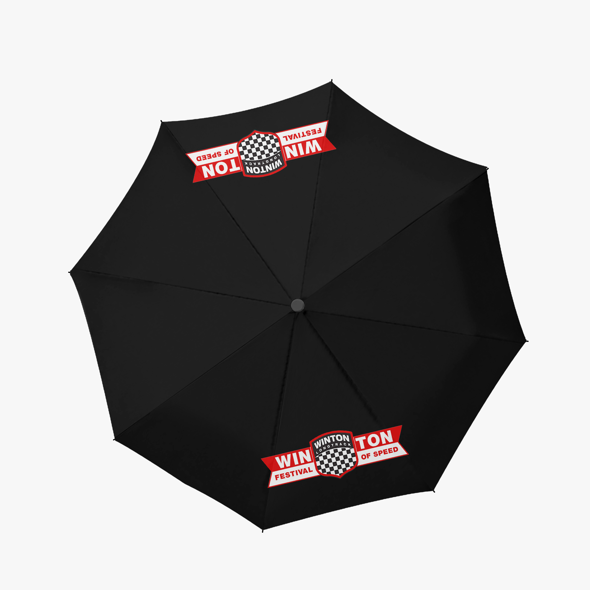 VHRR 2026 WINTON FESTIVAL OF SPEED AUTOMATIC FOLDING UMBRELLA - Black