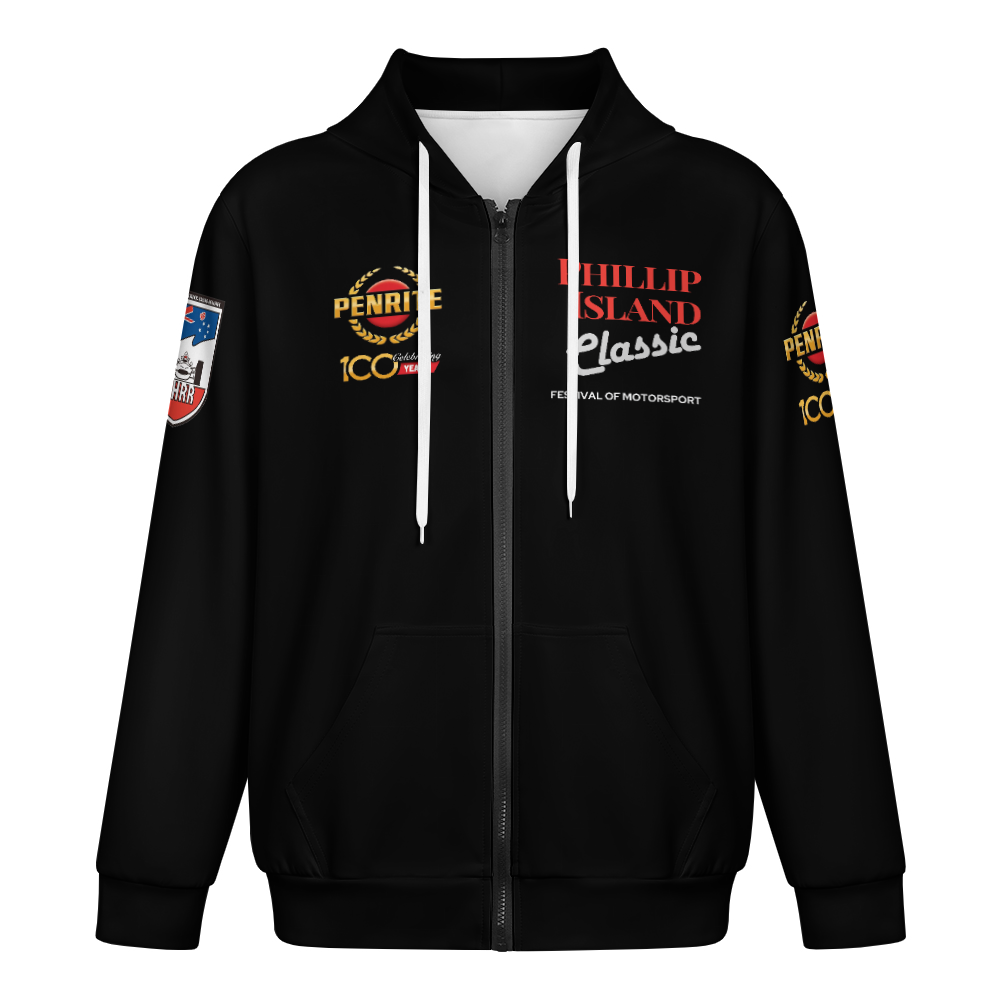 VHRR 2026 PHILLIP ISLAND CLASSIC ZIP UP HOODIE - Carbon