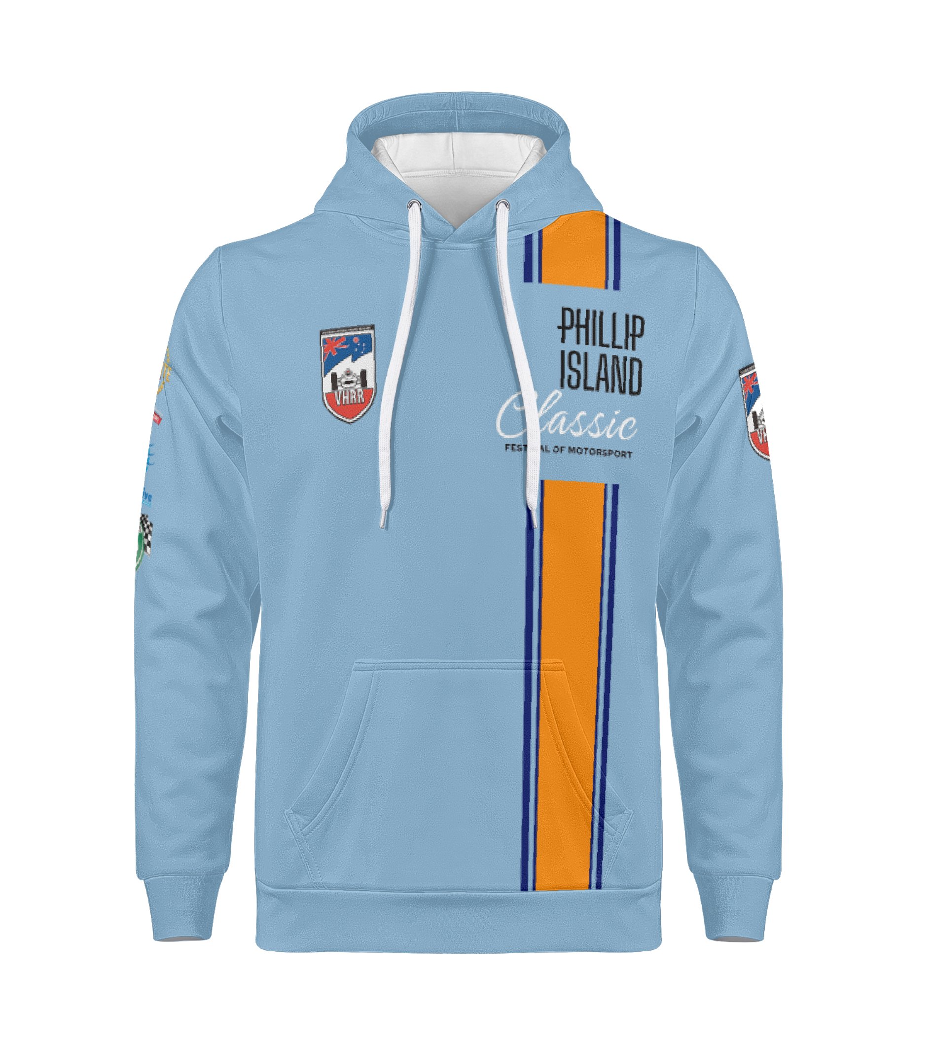 VHRR 2026 PHILLIP ISLAND ACTIVE  HOODIE - SKY