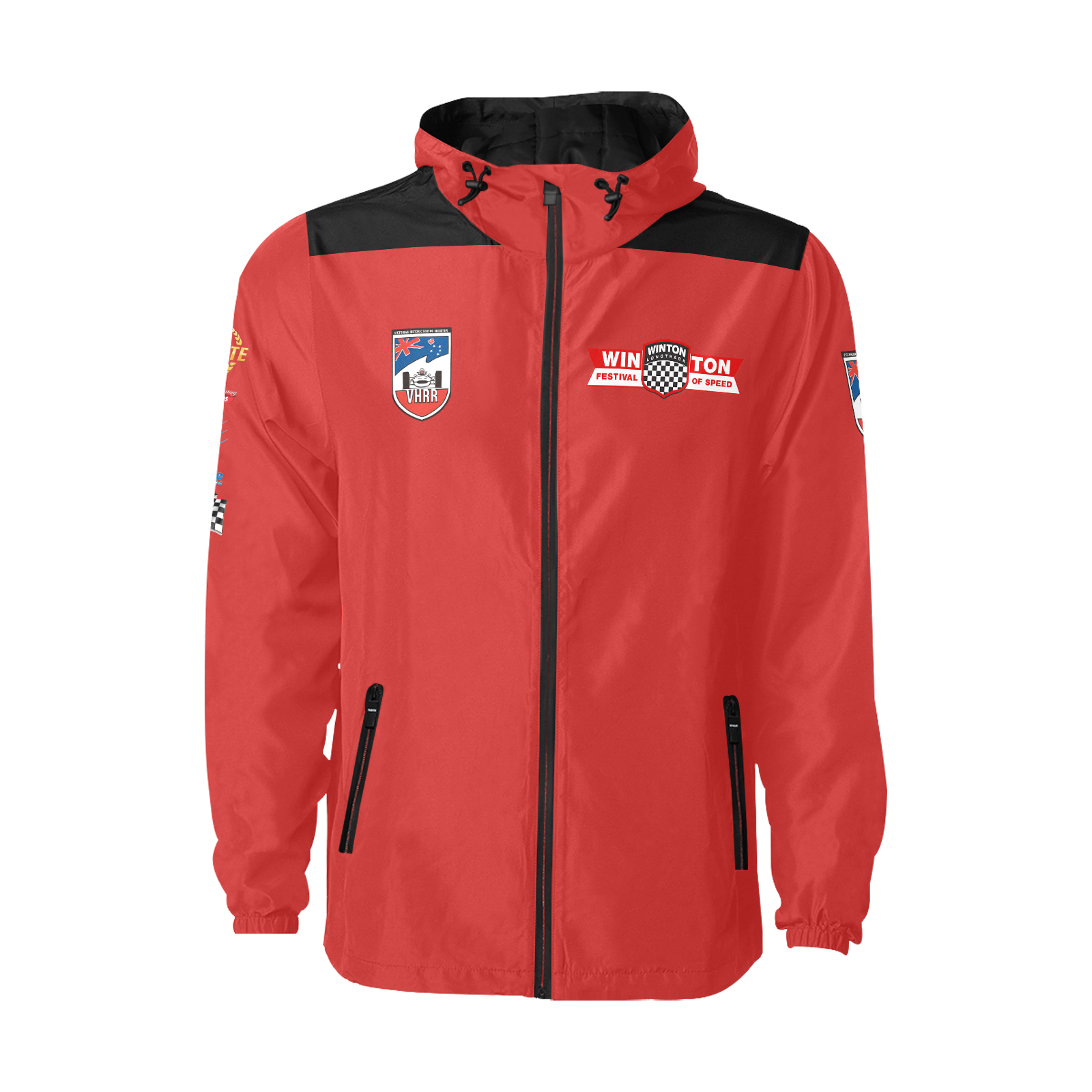 VHRR 2026 WINTON FESTIVAL OF SPEED WATERPROOF QUILTED RACING JACKET - Monza Red