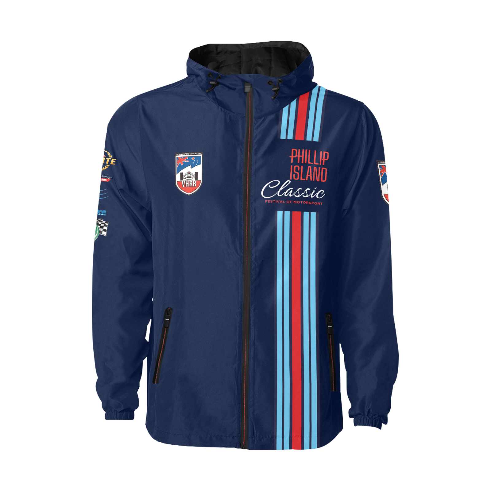 VHRR 2026 PHILLIP ISLAND CLASSIC WATERPROOF QUILTED RACING JACKET - Martin