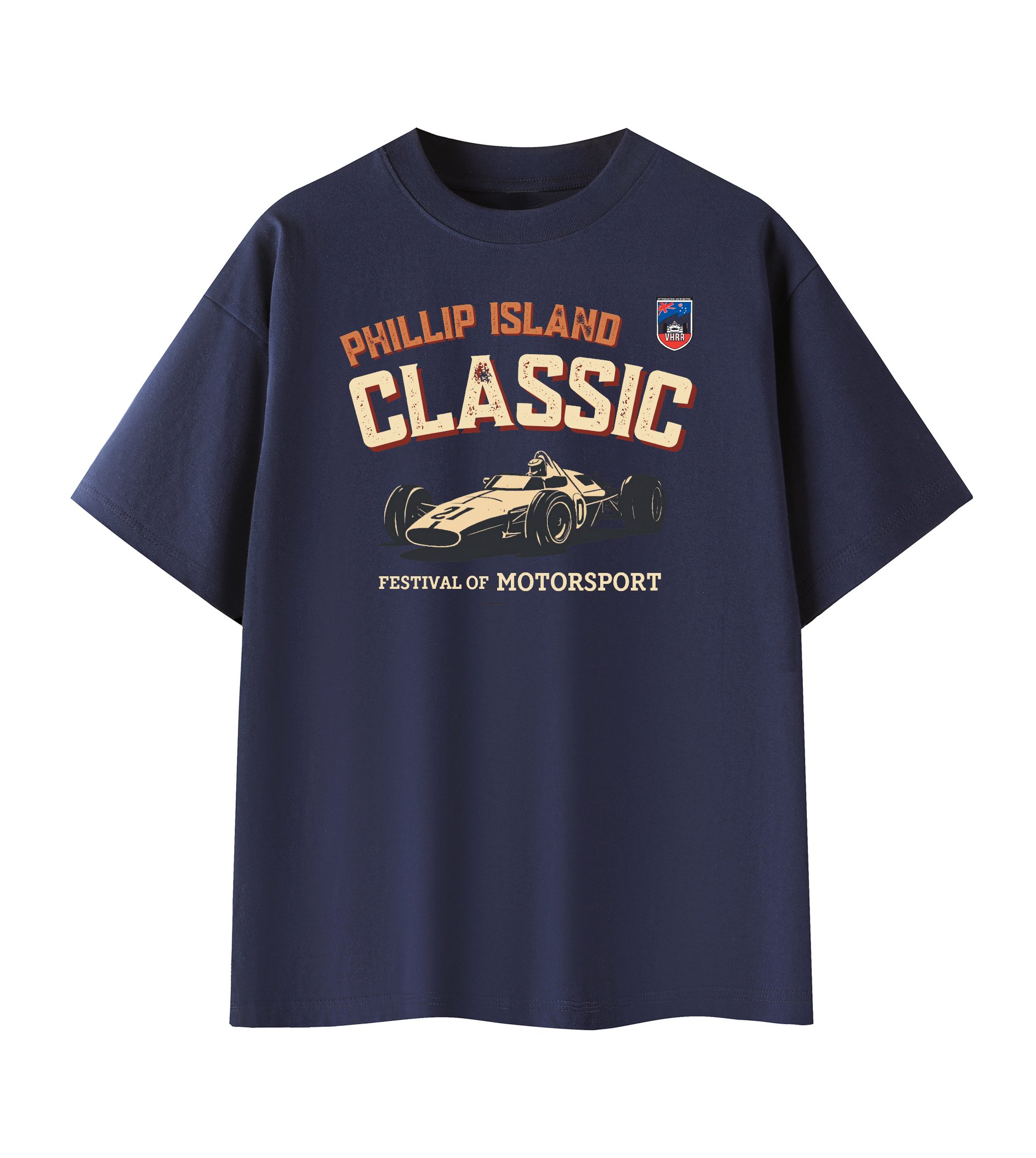VHRR 2026 PHILLIP ISLAND CLASSIC - 100% Cotton T-Shirt VH15