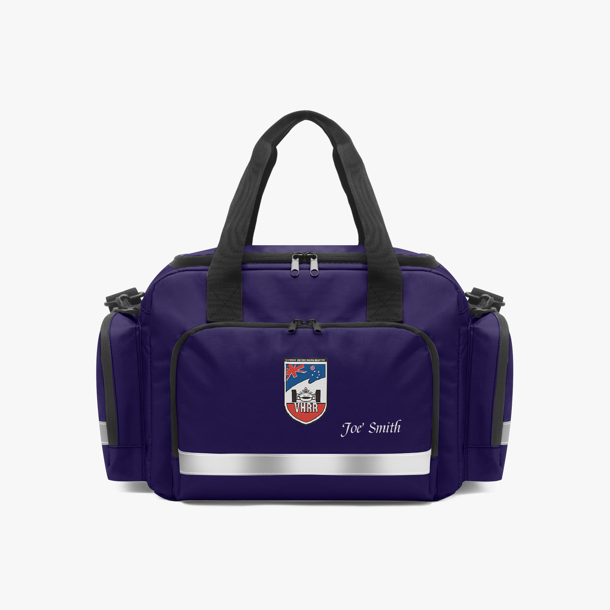 VHRR: Helmet Bag - Custom Colours - Driver Names - Driver Numbers - NAVY BLUE