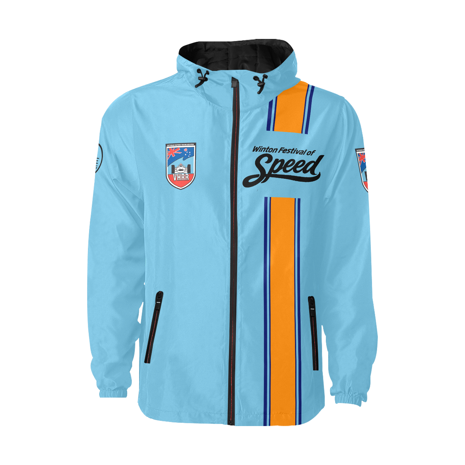 VHRR 2026 WINTON FESTIVAL OF SPEED WATERPROOF QUILTED RACING JACKET - Gul 1