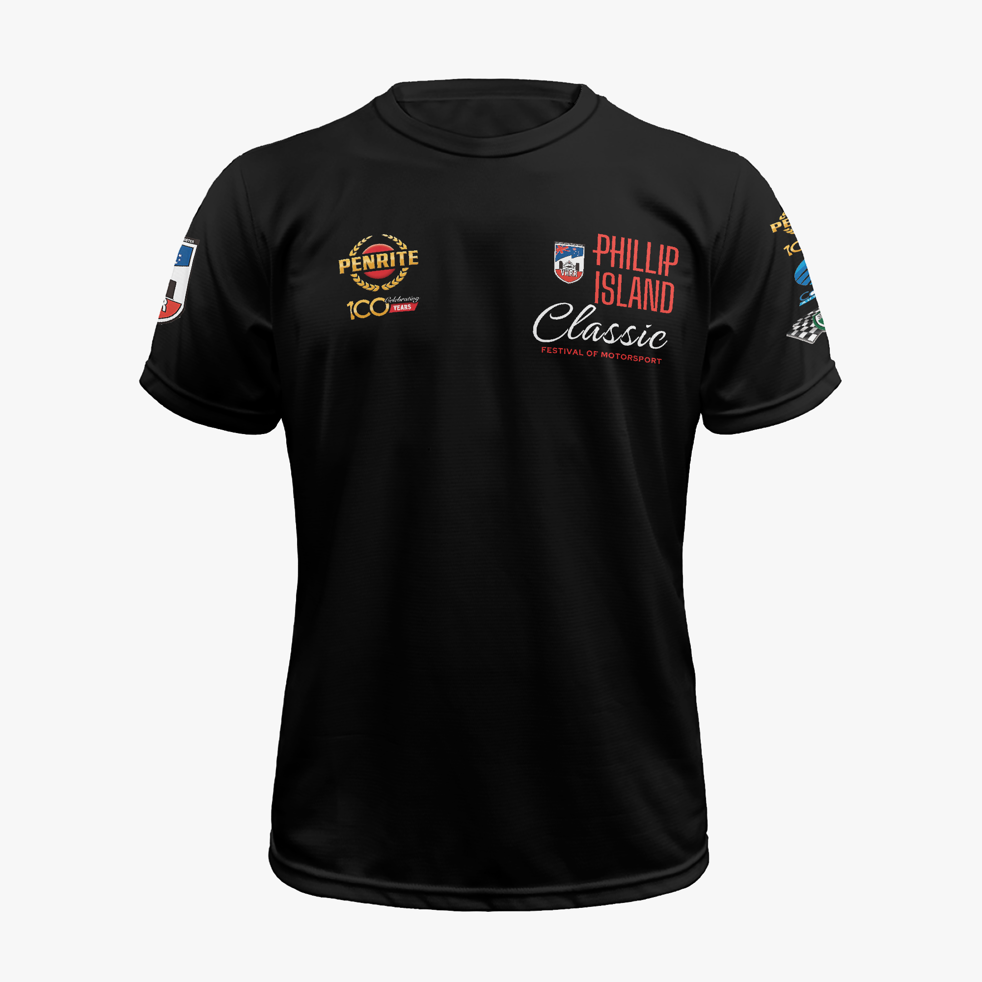 VHRR 2026 PHILLIP ISLAND CLASSIC ACTIVEWEAR TEE - Straight Carbon