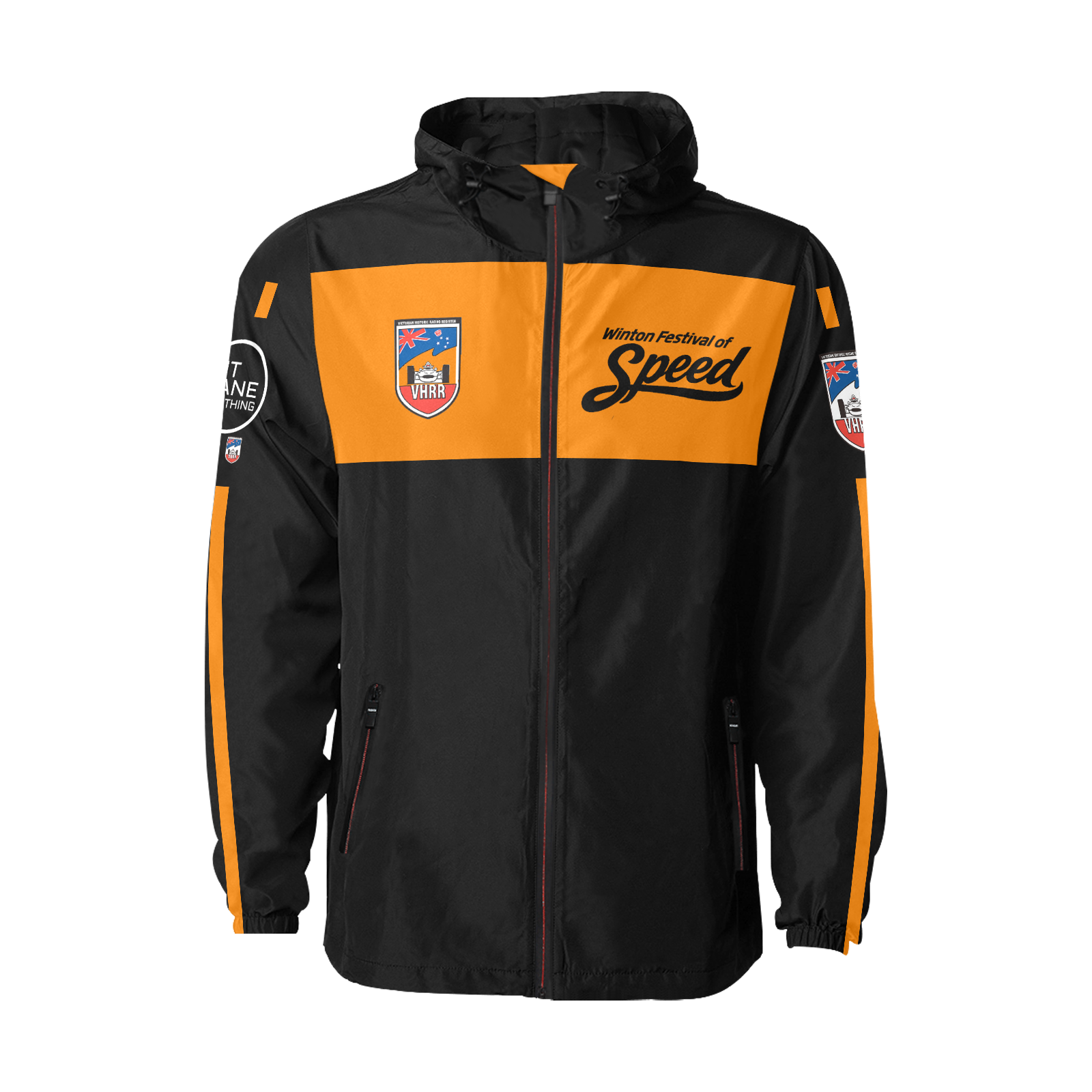 VHRR 2026 WINTON FESTIVAL OF SPEED WATERPROOF QUILTED RACING JACKET - Orange