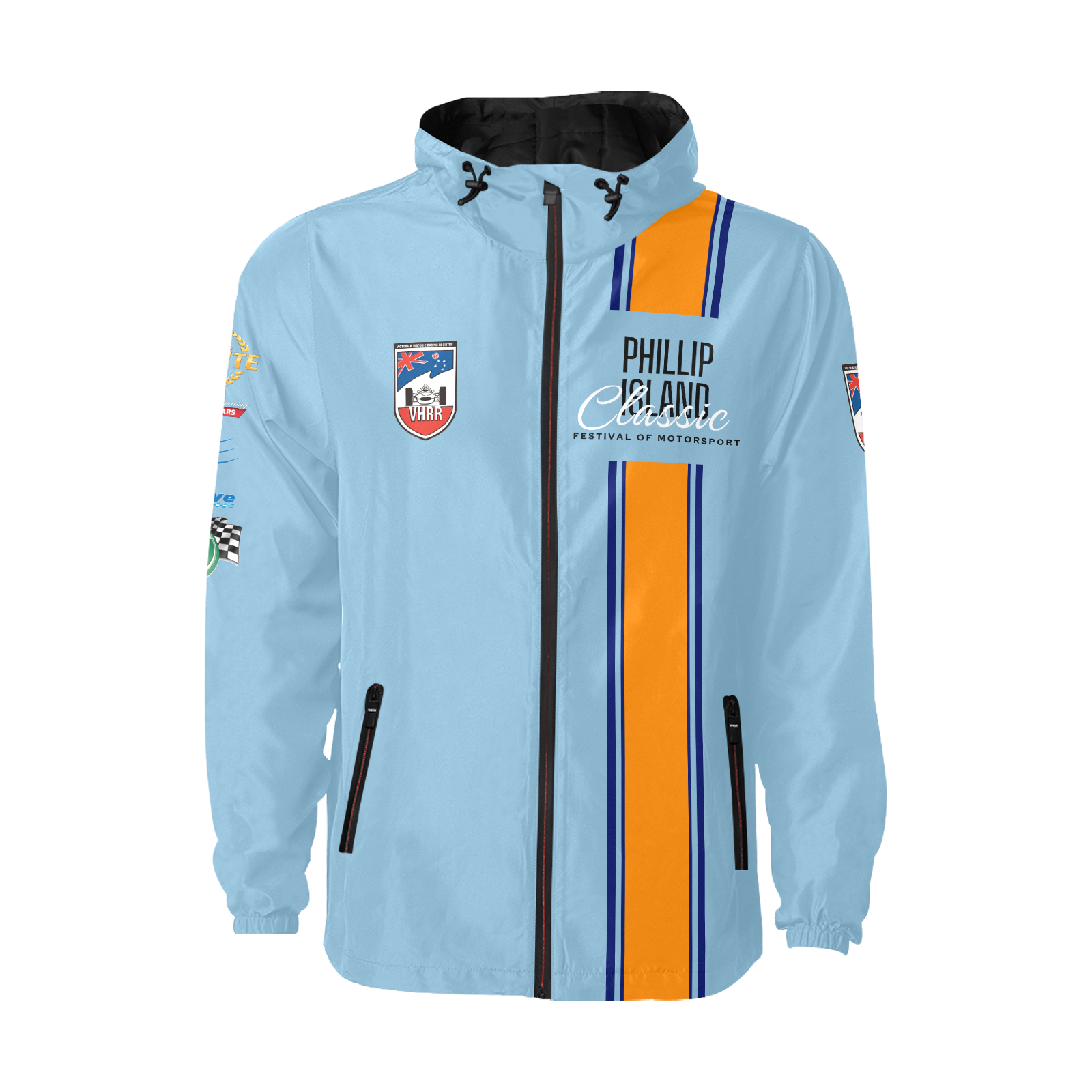 VHRR 2026 PHILLIP ISLAND CLASSIC WATERPROOF QUILTED RACING JACKET - SkyG