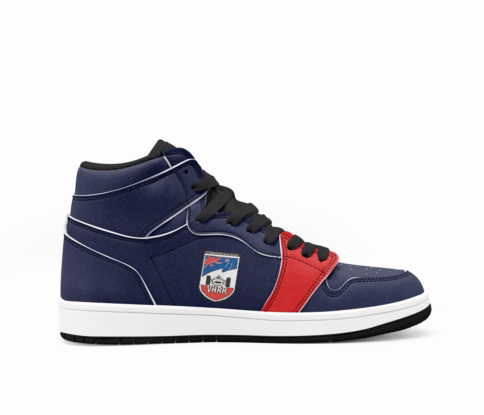 VHRR High Top leather sneakers - Navy Blue