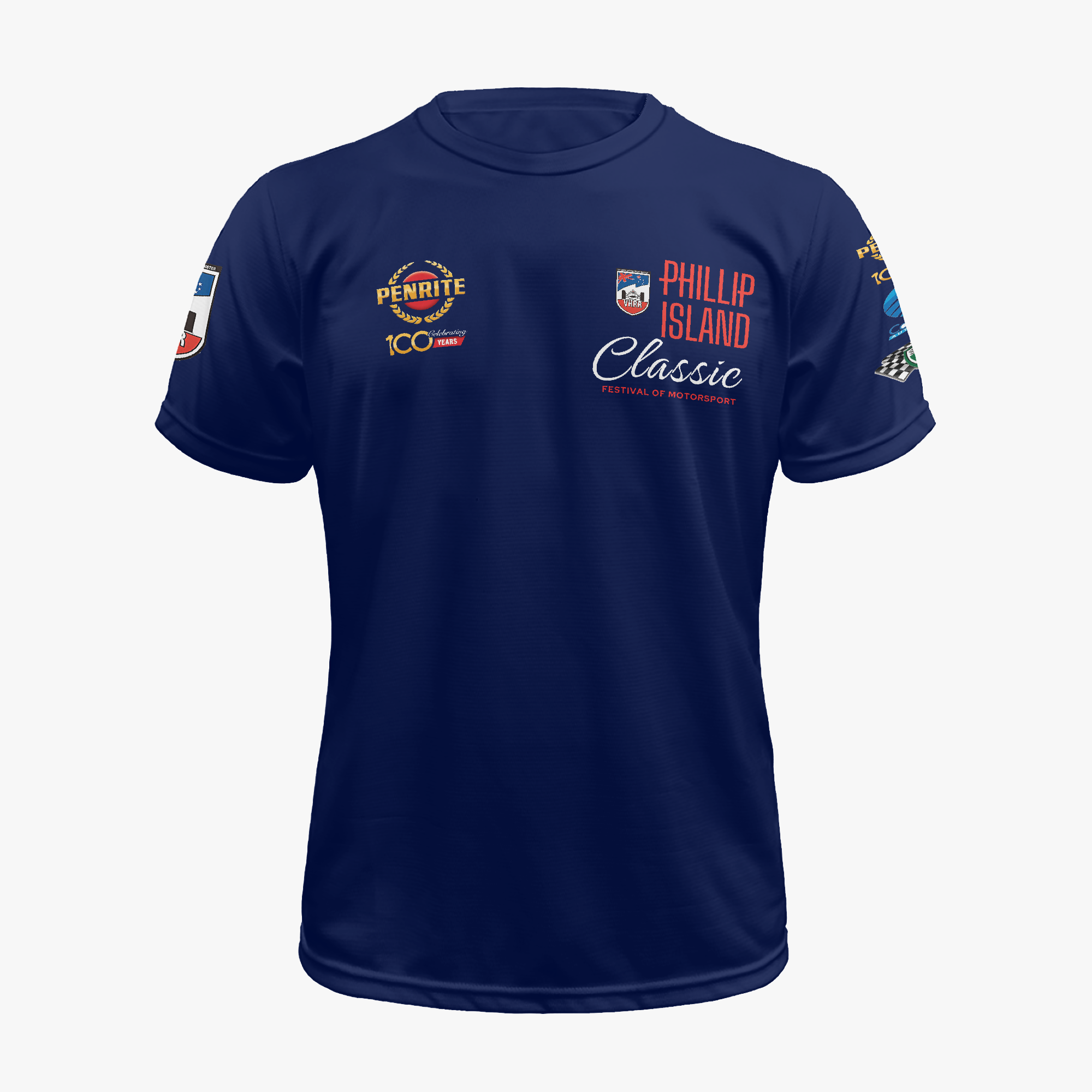 VHRR 2026 PHILLIP ISLAND CLASSIC ACTIVEWEAR TEE - Navy