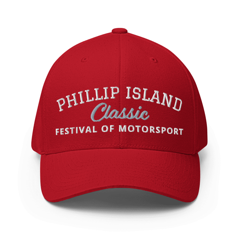 VHRR EMBROIDERED CAP - PHILLIP ISLAND CLASSIC 2026  - Red