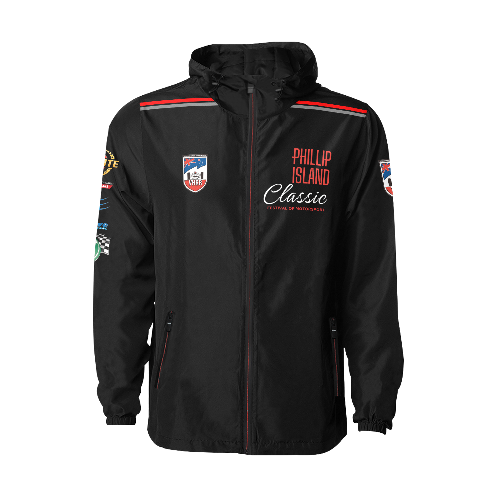 VHRR 2026 PHILLIP ISLAND CLASSIC WATERPROOF QUILTED RACING JACKET - Carbon